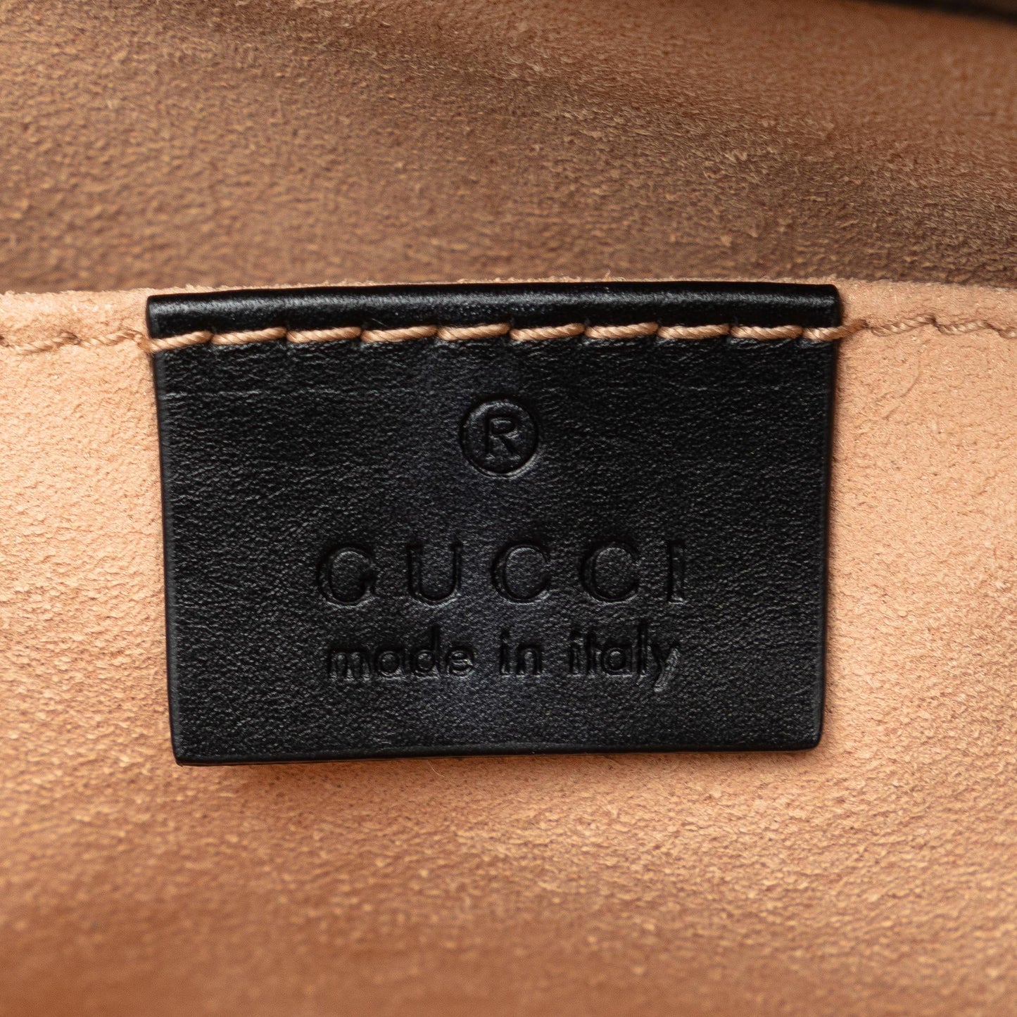 Gucci Bamboo Nymphaea SHG-GZRmls Calf Black Mini Satchel Bag