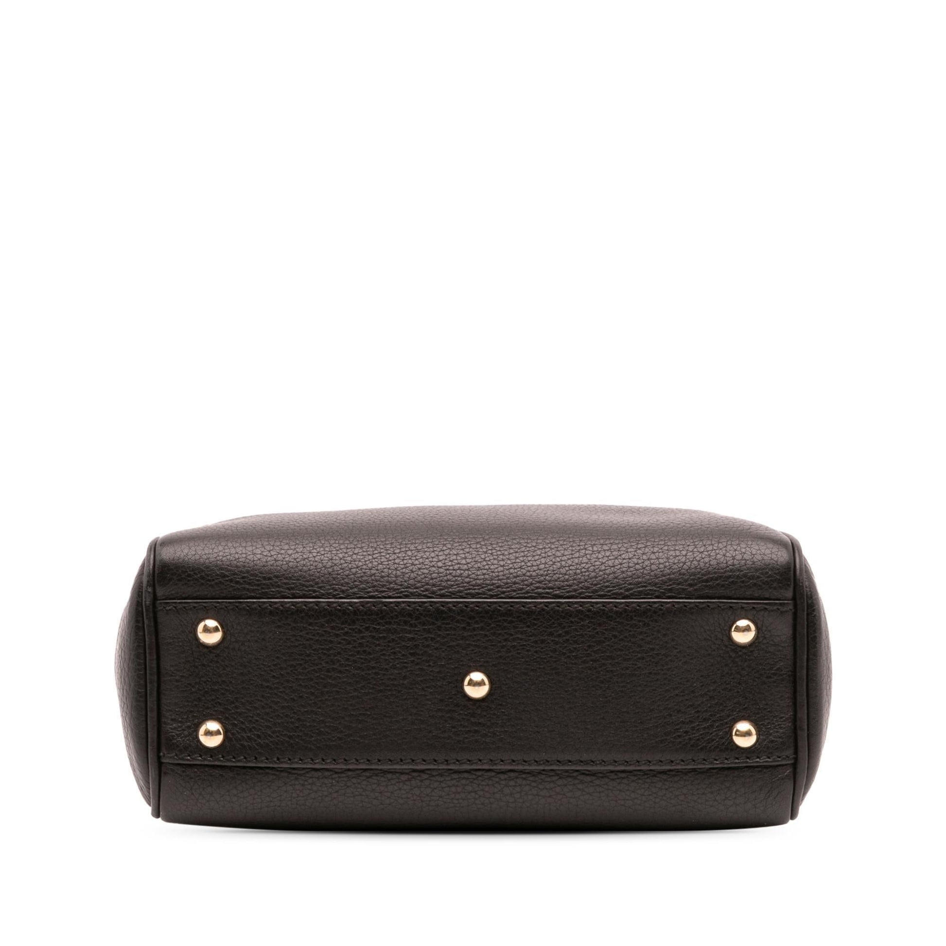 Gucci Bamboo Shopper Calfskin Mini Tote Bag Shopper Satchel