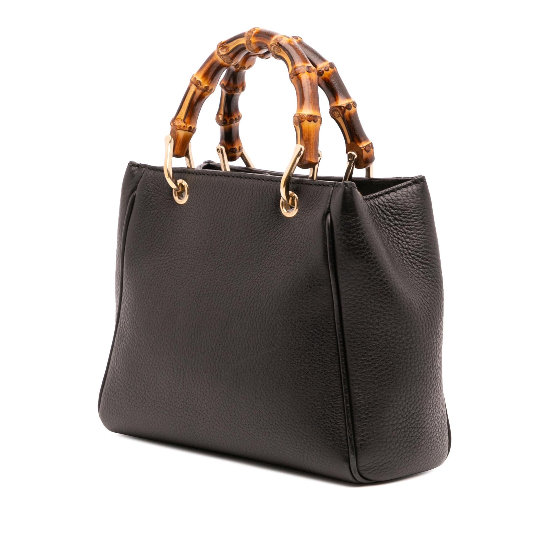 Gucci Bamboo Shopper Calfskin Mini Tote Bag Shopper Satchel