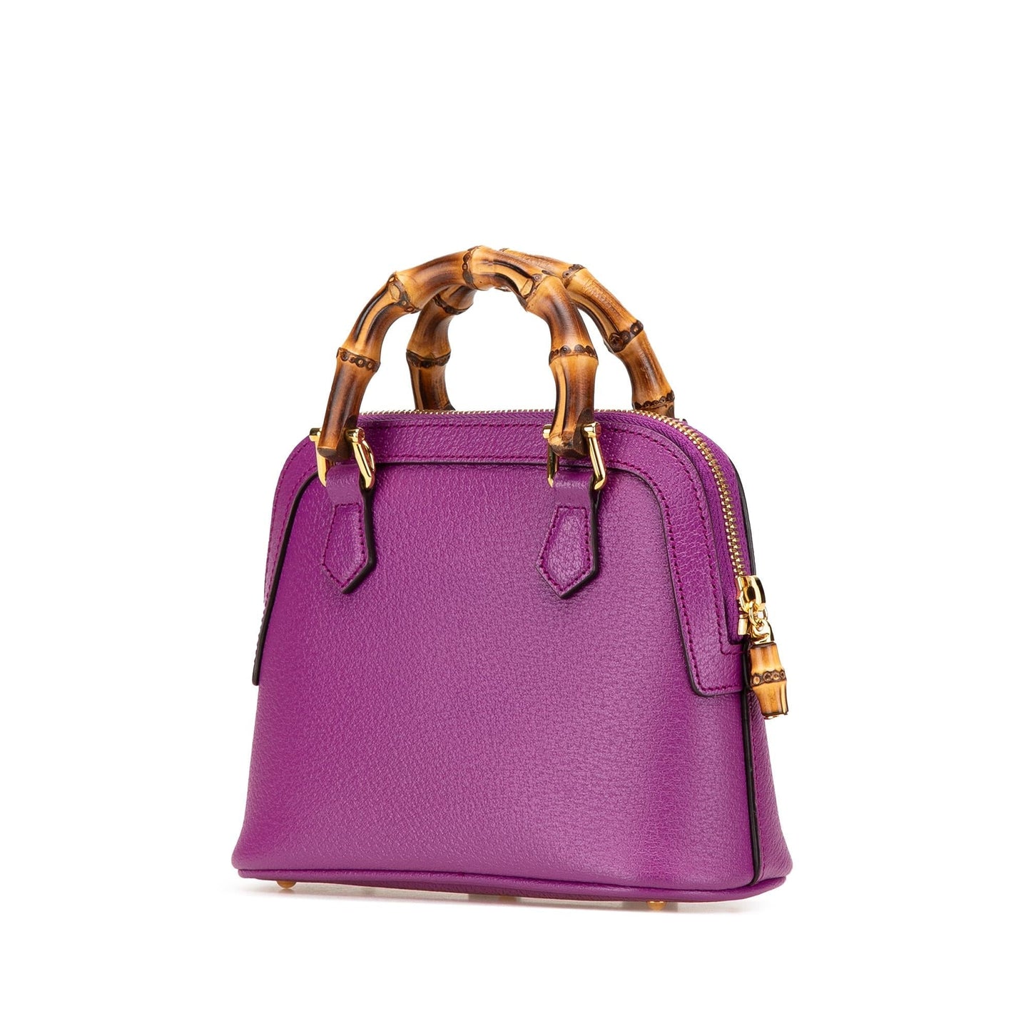 Gucci Dollar Bamboo Diana Dome Calf Calfskin Mini Satchel Bag Satchel 1