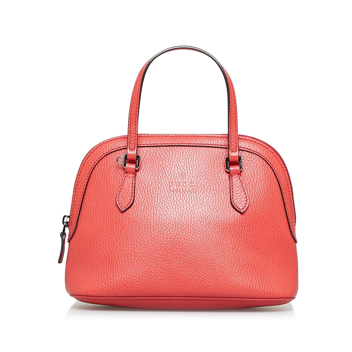 Gucci Dome SHG-n5TcAH Calf Red Mini Satchel Bag