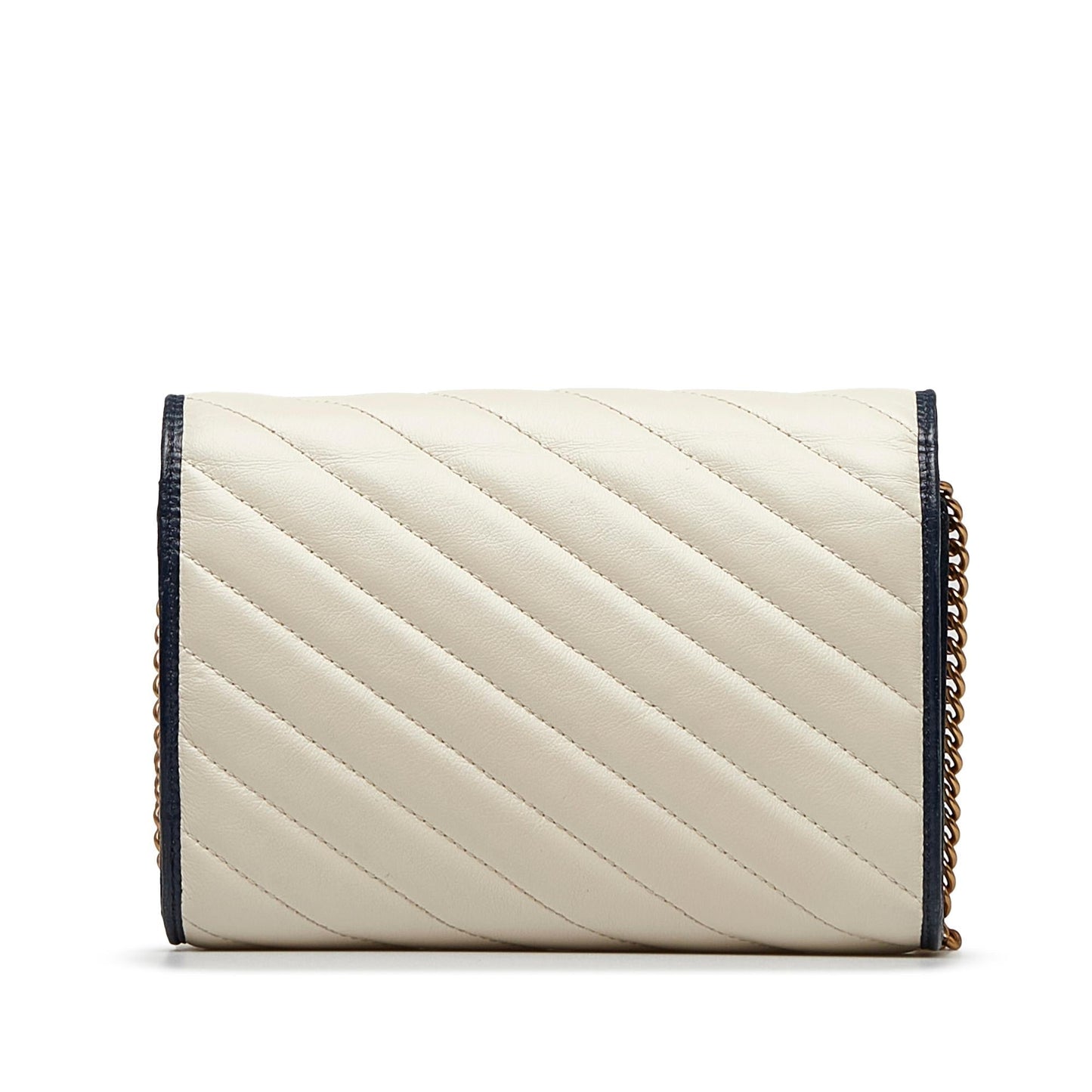 Gucci GG Marmont Wallet on SHG-CNzPqQ Calf White Mini Chain Crossbody Bag