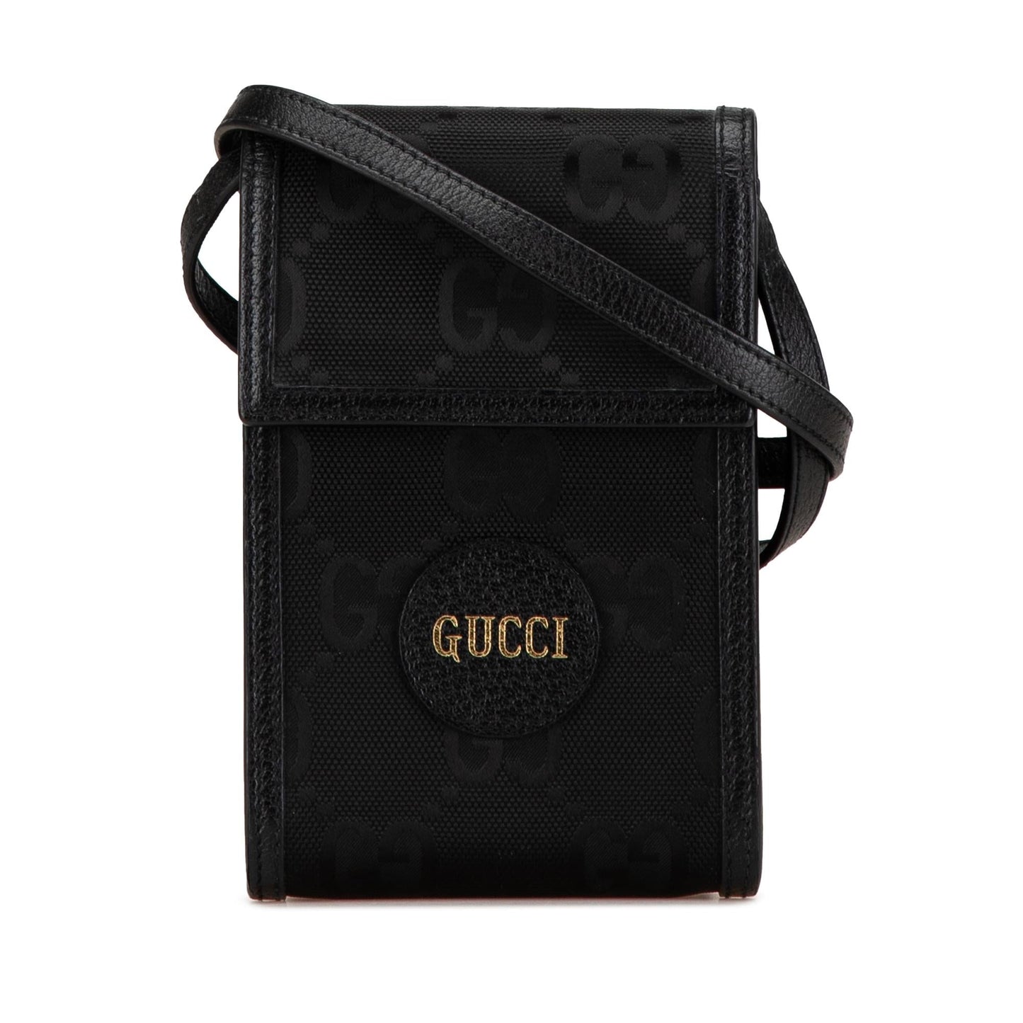 Gucci GG Off Grid Nylon Calf Black Mini Crossbody Bag