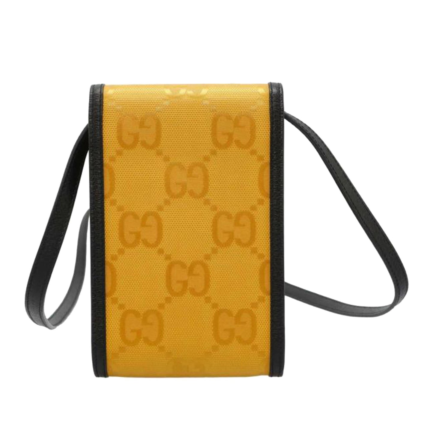 Gucci GG Off Grid Nylon Calf Black Mini Crossbody Bag Shg Bwgjrd