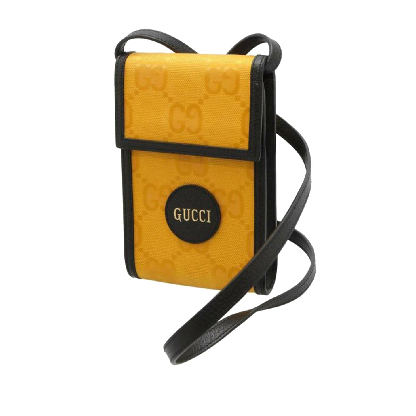 Gucci GG Off Grid Nylon Calf Black Mini Crossbody Bag Shg Bwgjrd