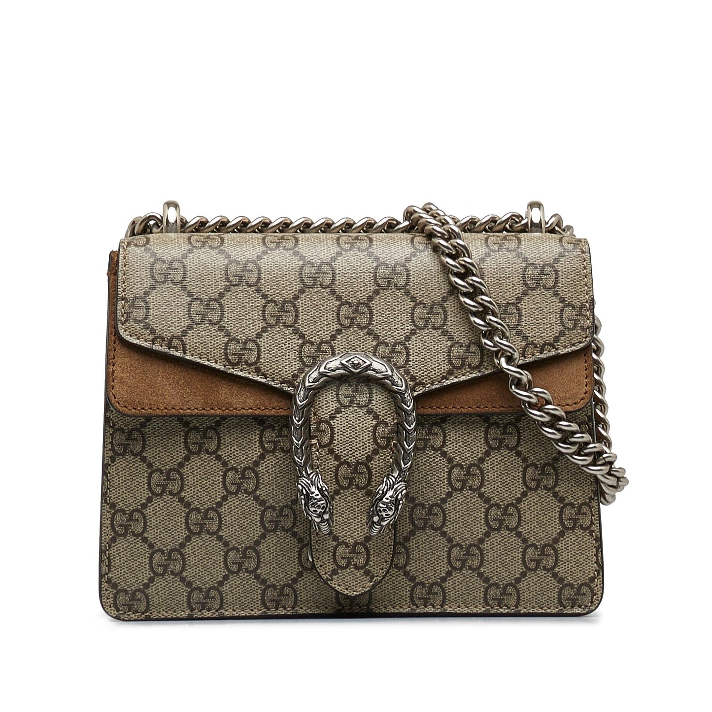 Gucci GG Supreme Dionysus SHG-sVbJNz Canvas Brown Mini Crossbody Bag