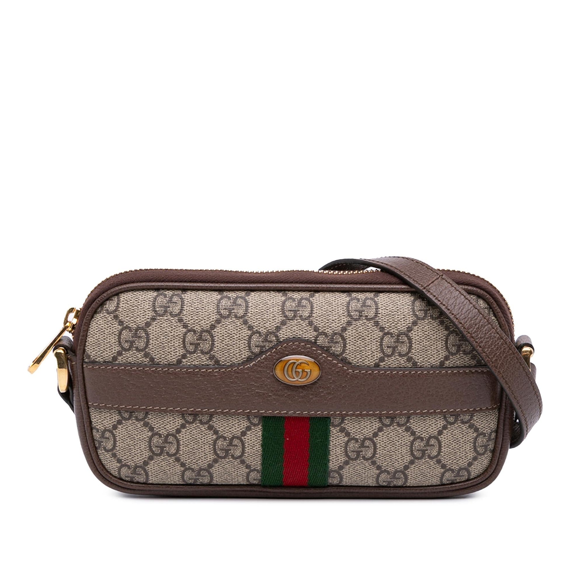 Gucci GG Supreme Web Ophidia Mini Crossbody Bag