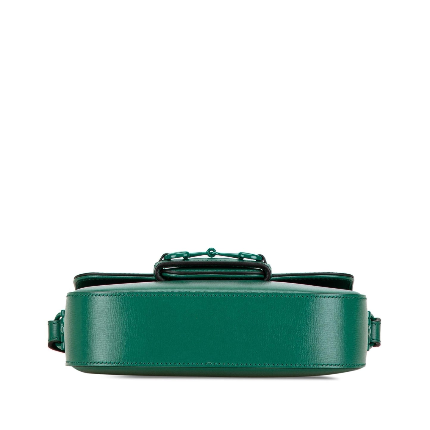 Gucci Horsebit SHG-g7bfNY Calf Green Mini Crossbody Bag