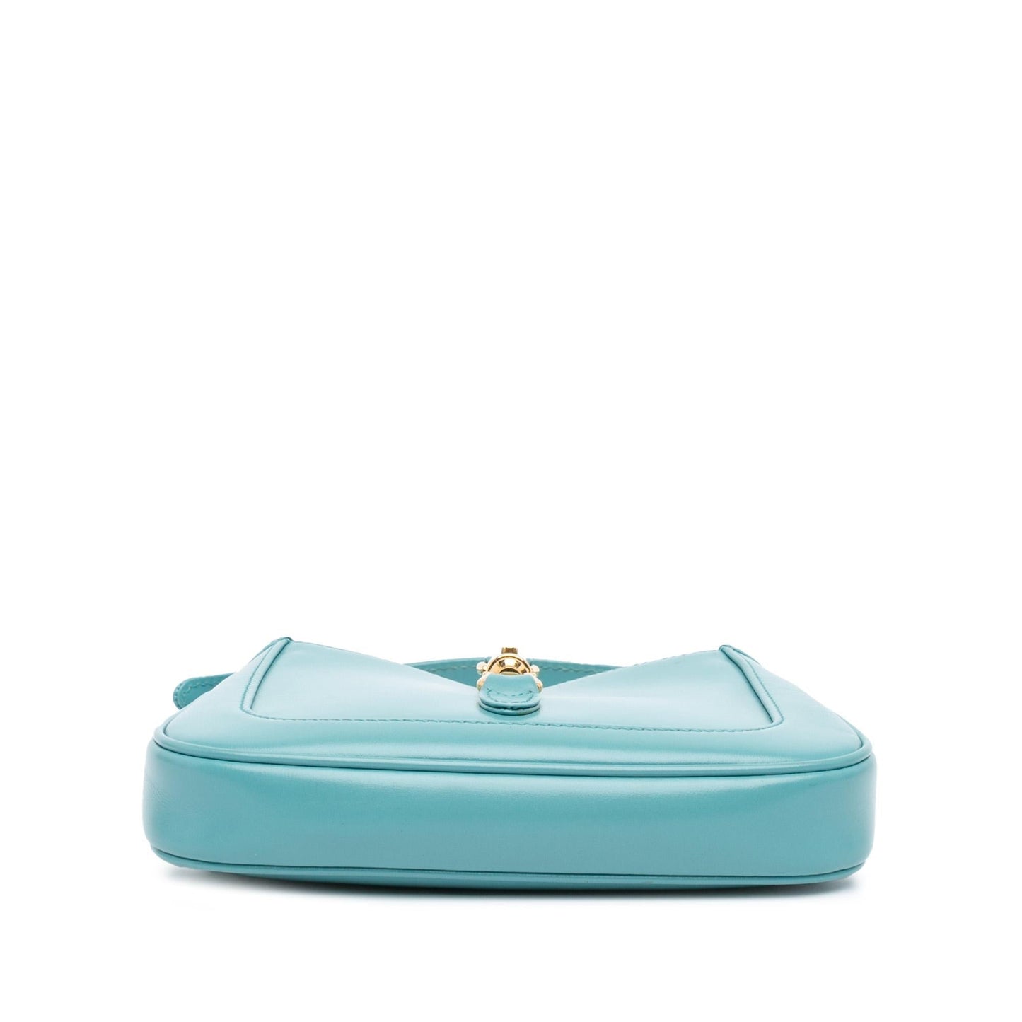 Gucci Jackie SHG-uMzgqd Leather Calf Blue Mini Satchel Bag