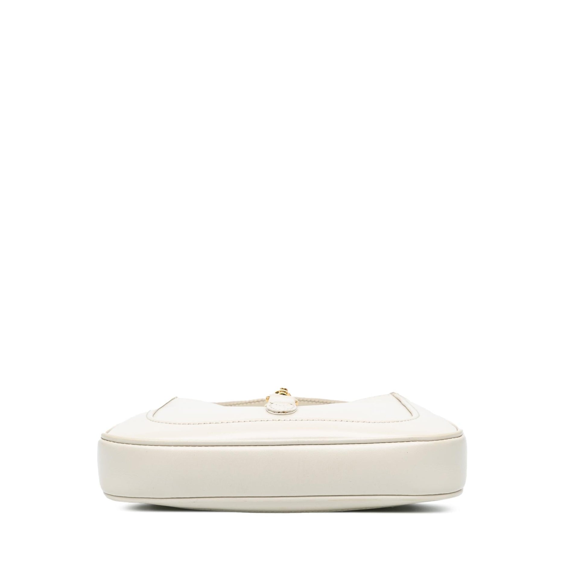 Gucci Jackie Calf White Mini Crossbody Bag