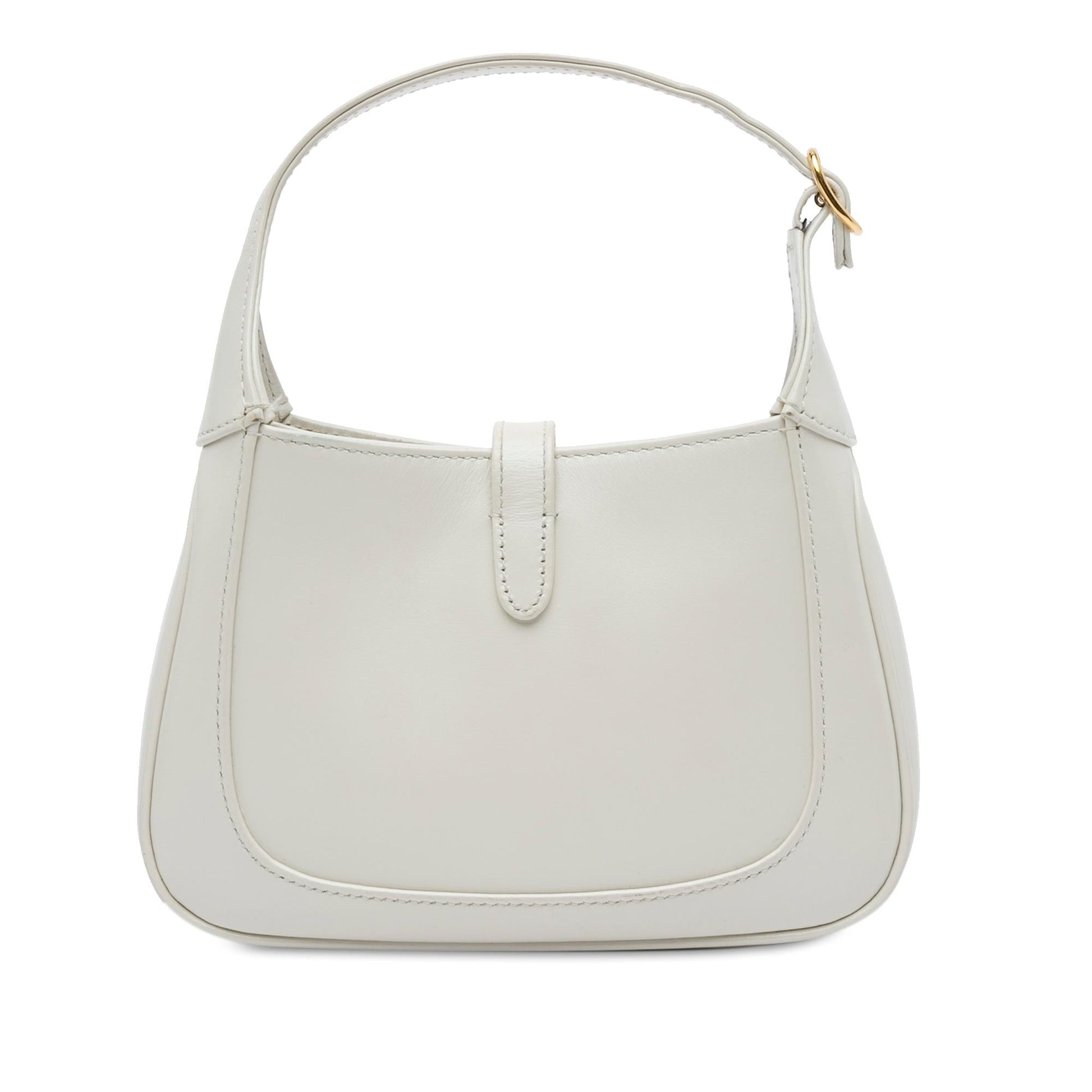Gucci Jackie Calf White Mini Crossbody Bag Shg Umsxhb