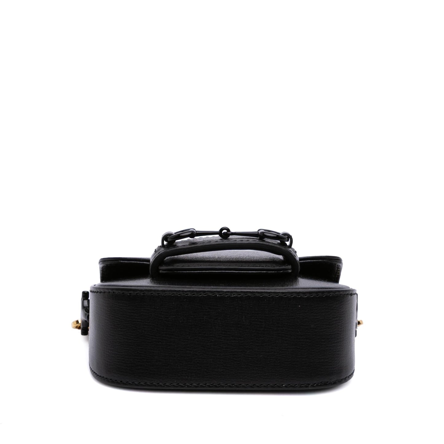 Gucci Horsebit Web Leather Calf Black Mini Satchel Bag Satchel 4