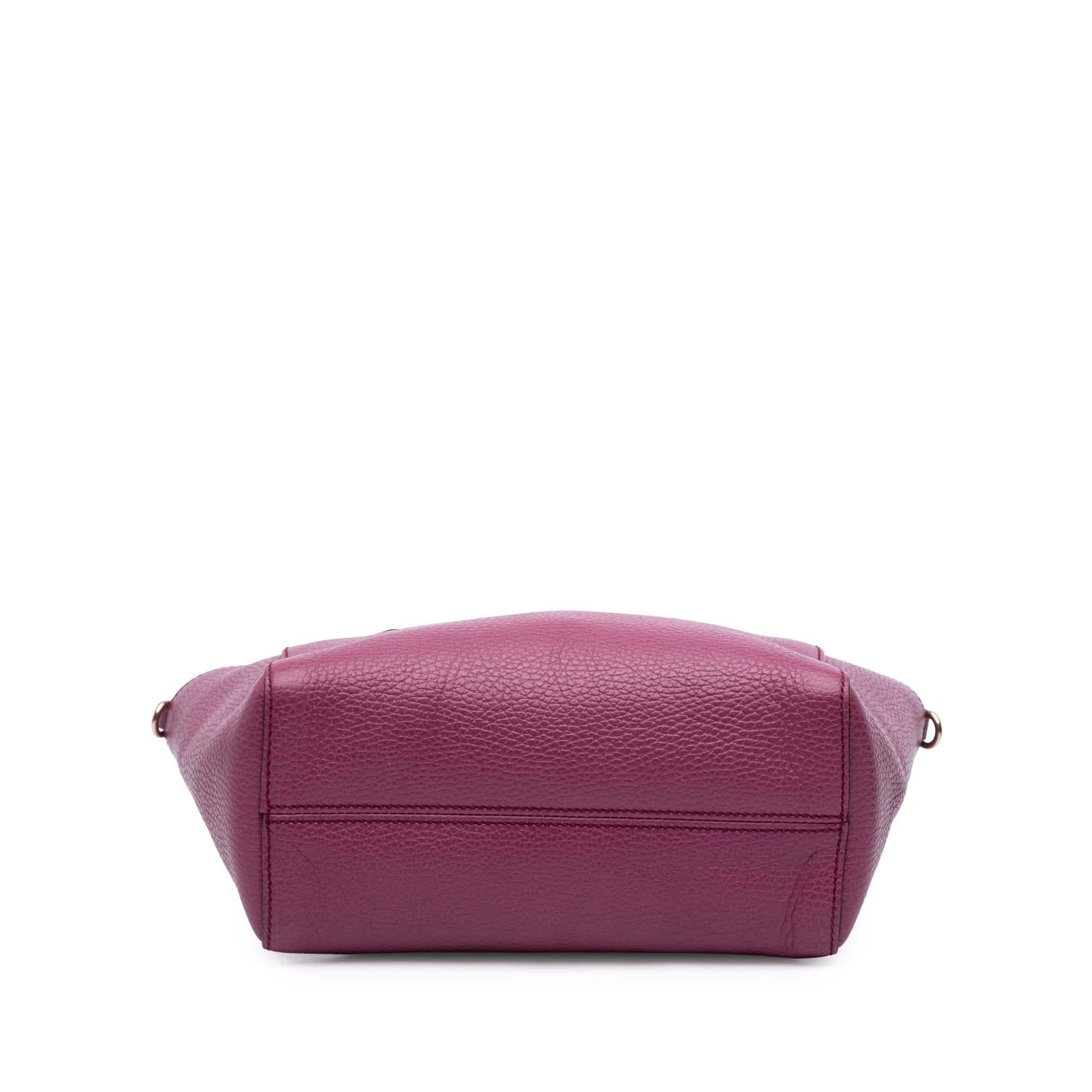 Gucci Swing Leather Calf Mini Satchel Bag