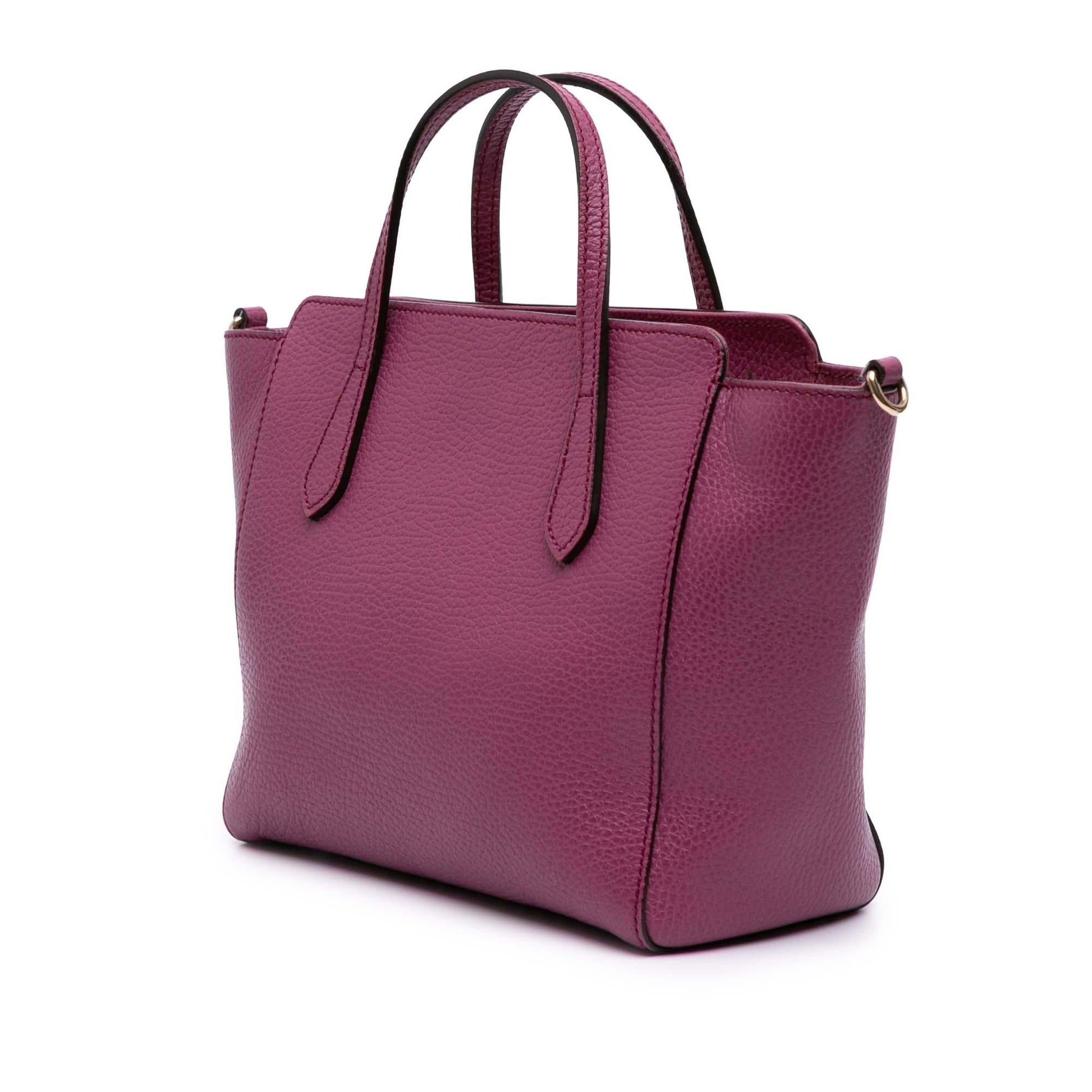 Gucci Swing Leather Calf Mini Satchel Bag Satchel 9