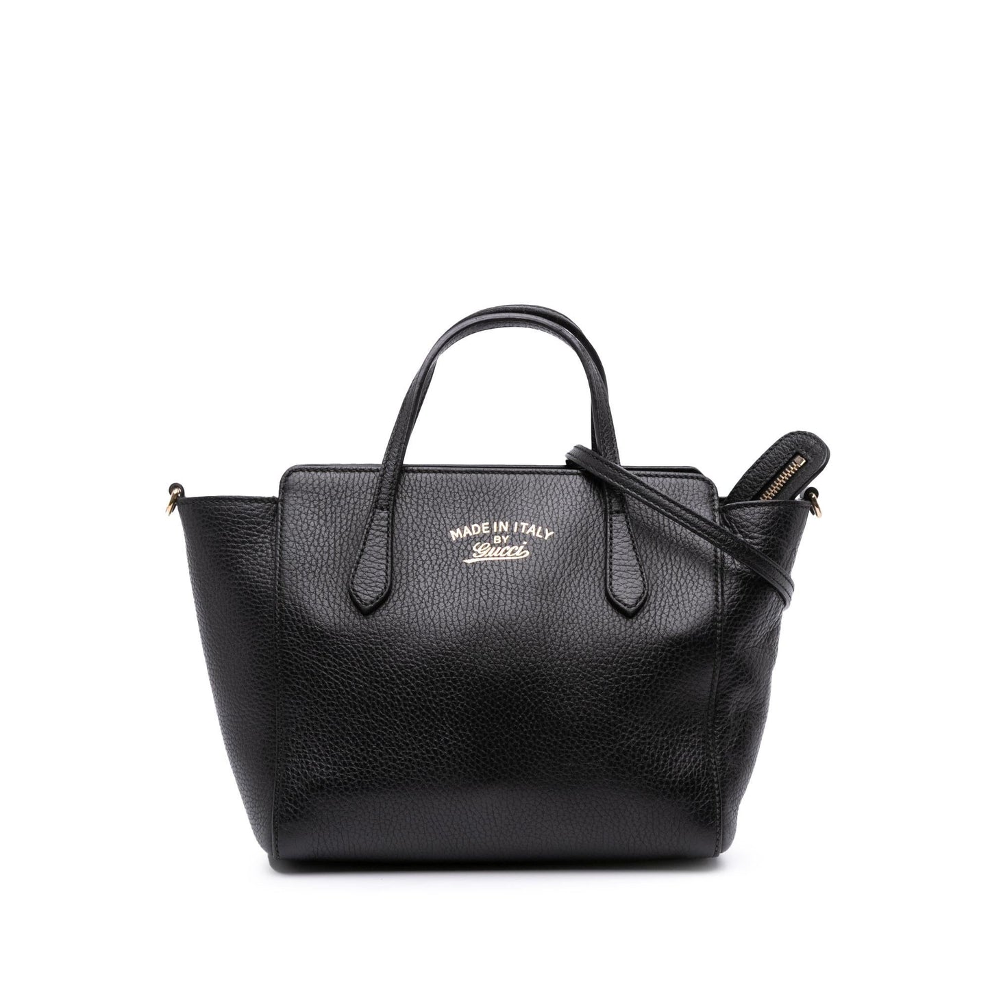 Gucci Swing Leather Mini Travel Bag Satchel 11