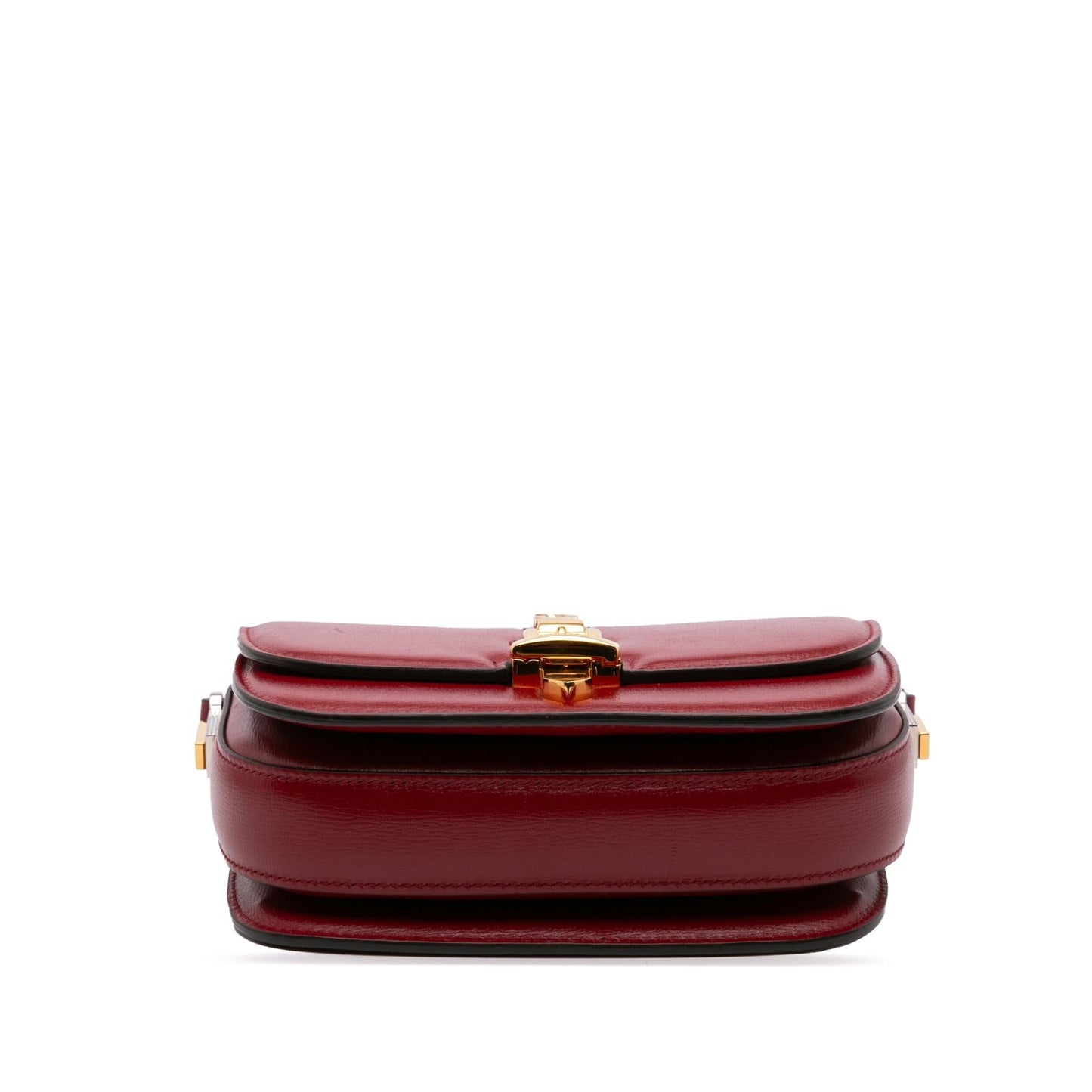 Gucci Sylvie Leather Calf Red Mini Crossbody Bag Crossbody 1