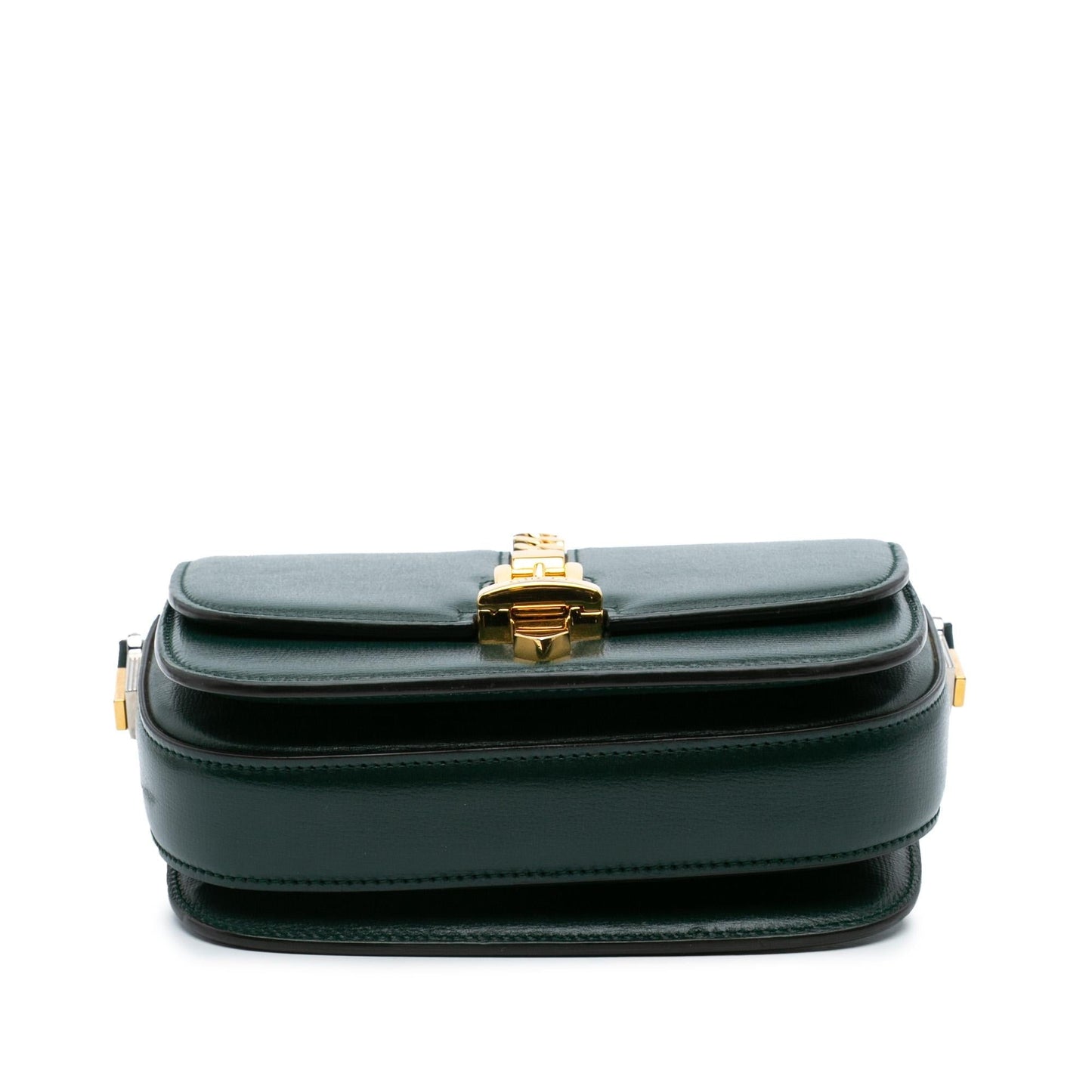 Gucci Sylvie Leather Calf Green Mini Crossbody Bag Crossbody 9