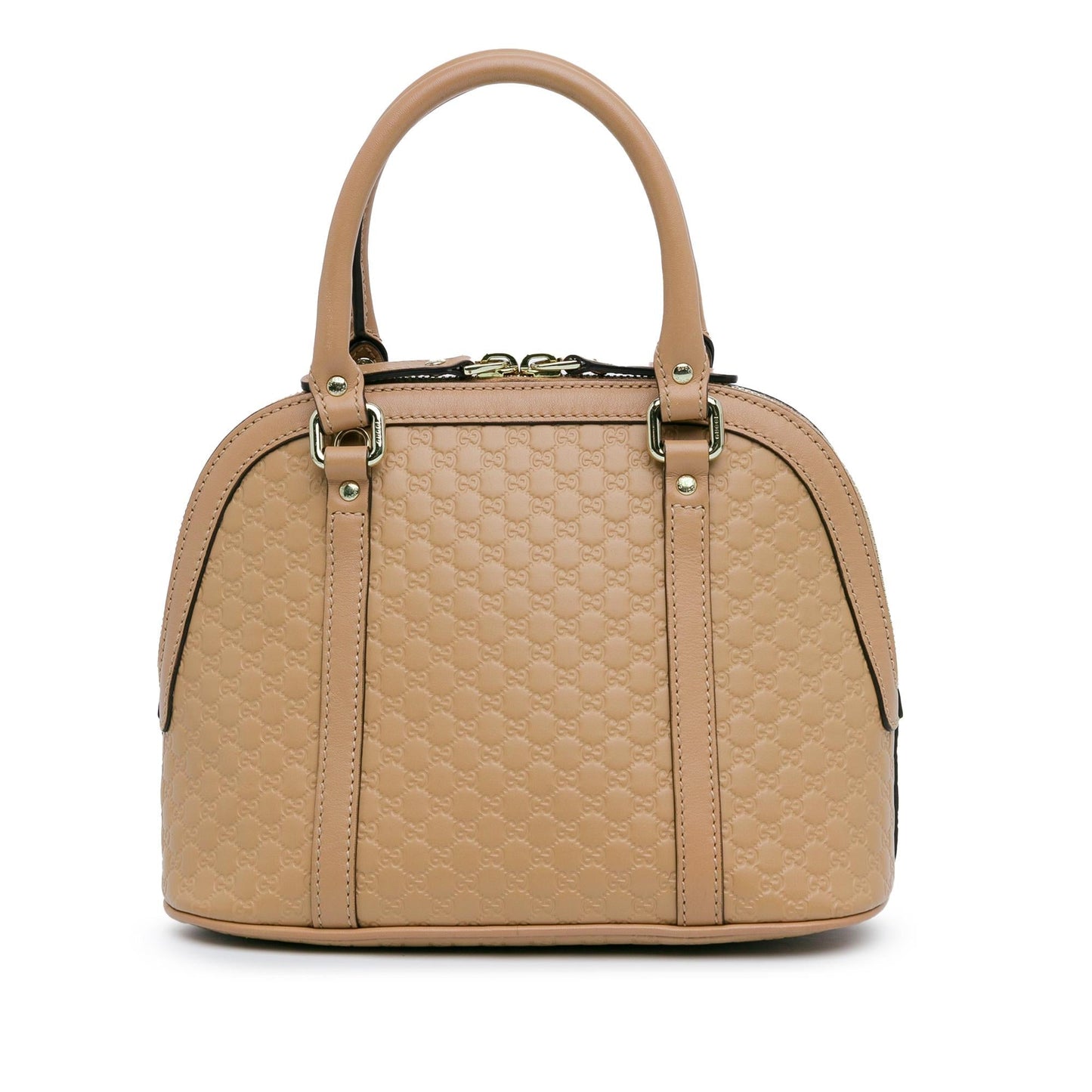Gucci Microguccissima Dome SHG-P5WWgu Calf Brown Mini Satchel Bag