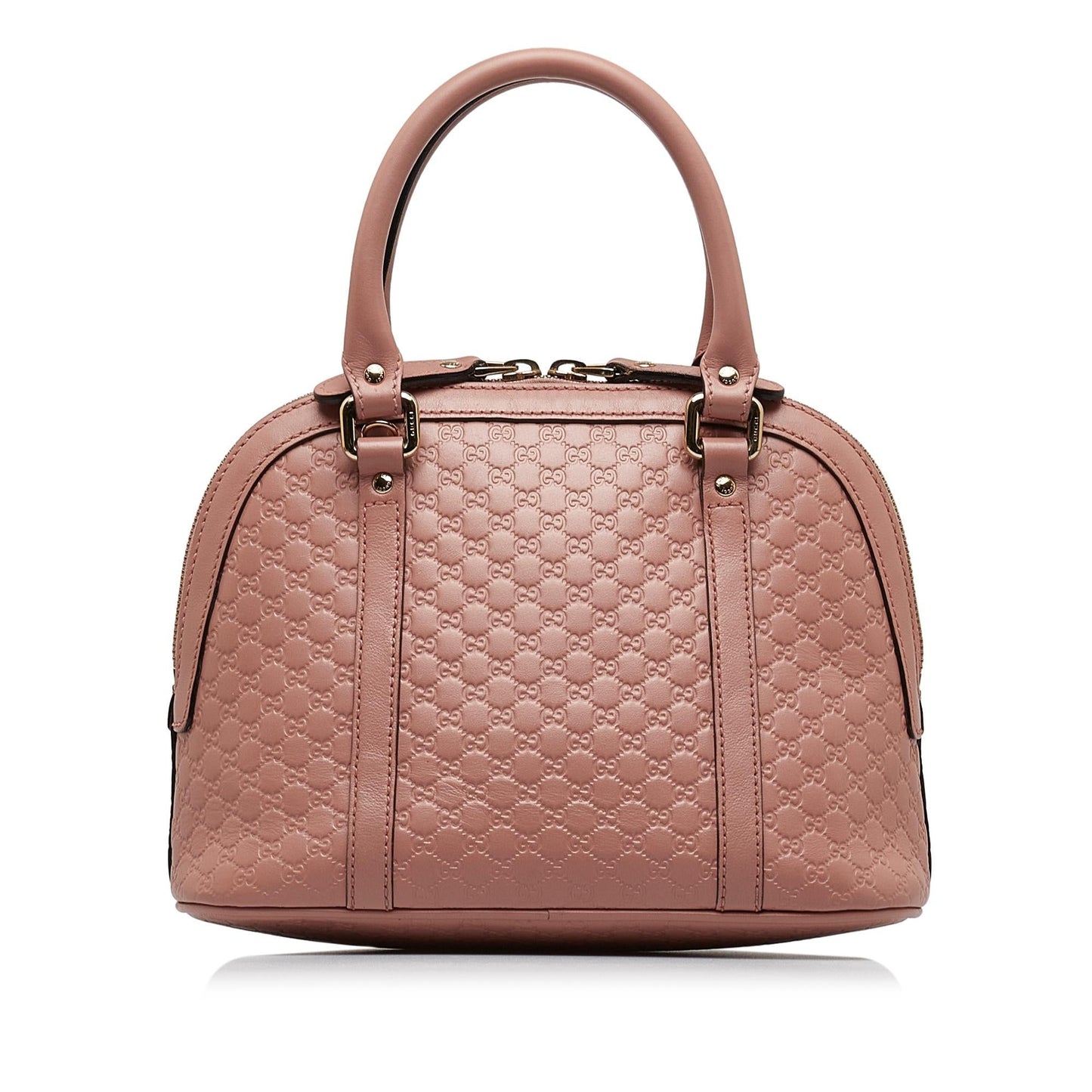 Gucci Microguccissima Dome SHG-kCg8RG Calf Pink Mini Satchel Bag
