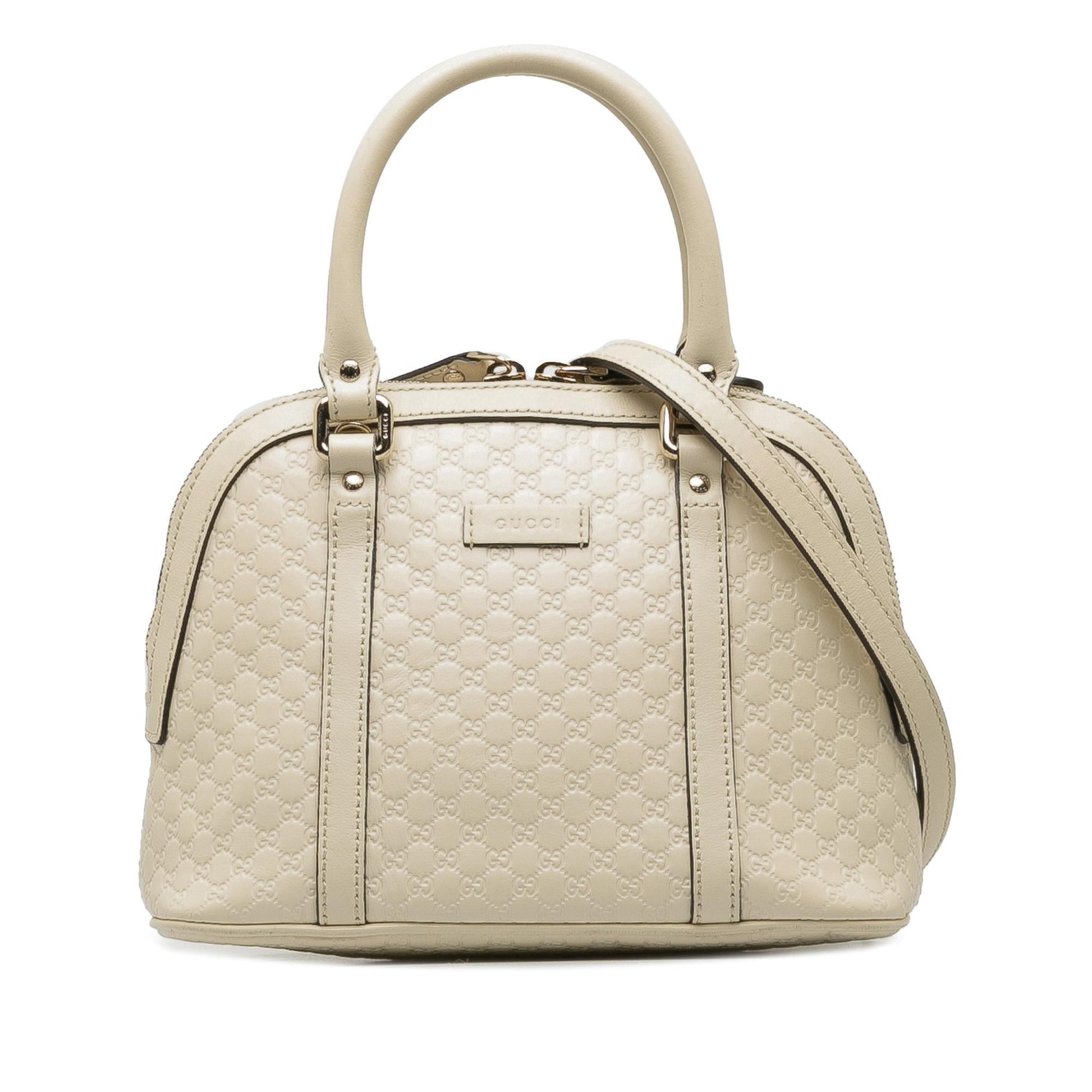 Gucci Microguccissima Dome Calf White Mini Satchel Bag Shg Rt9Z0R