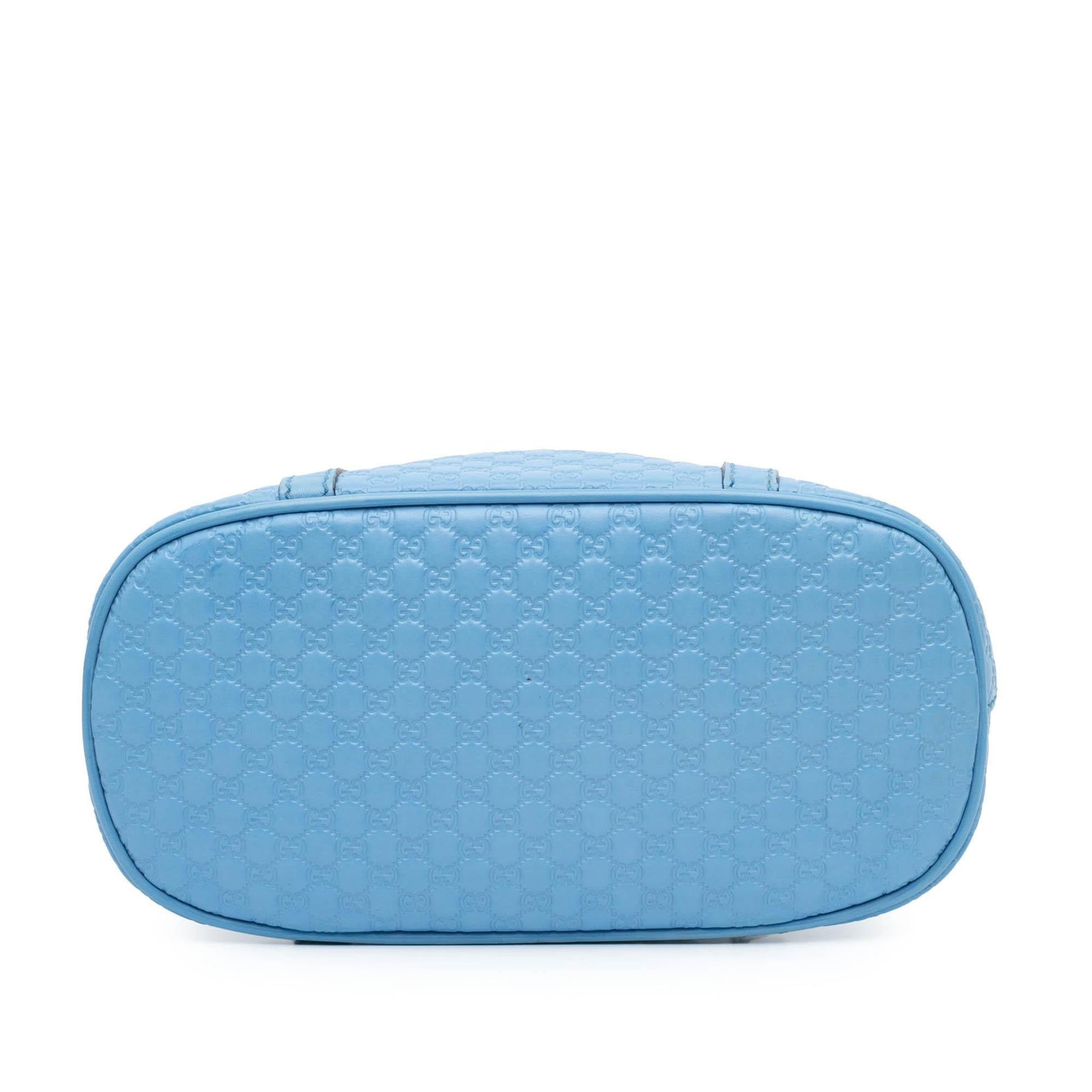 Gucci Microguccissima Dome Calf Blue Mini Satchel Bag Satchel 2