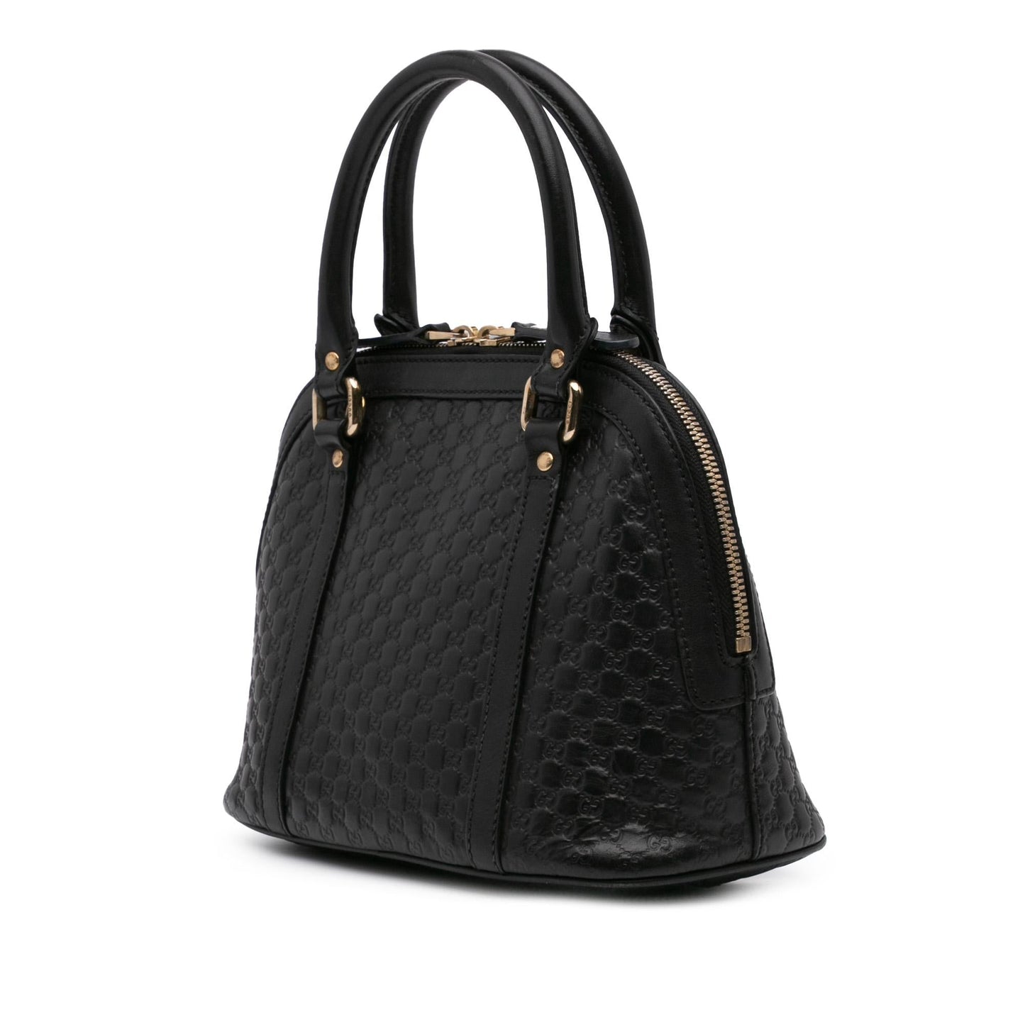 Gucci Microguccissima Dome Calf Black Mini Satchel Bag Satchel 5