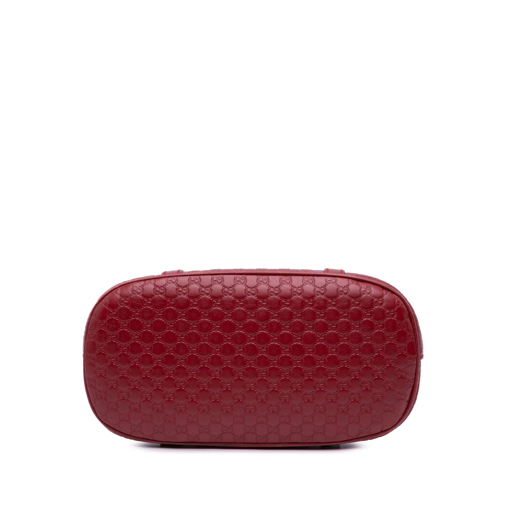 Gucci Microguccissima Dome Calf Red Mini Satchel Bag Satchel 9