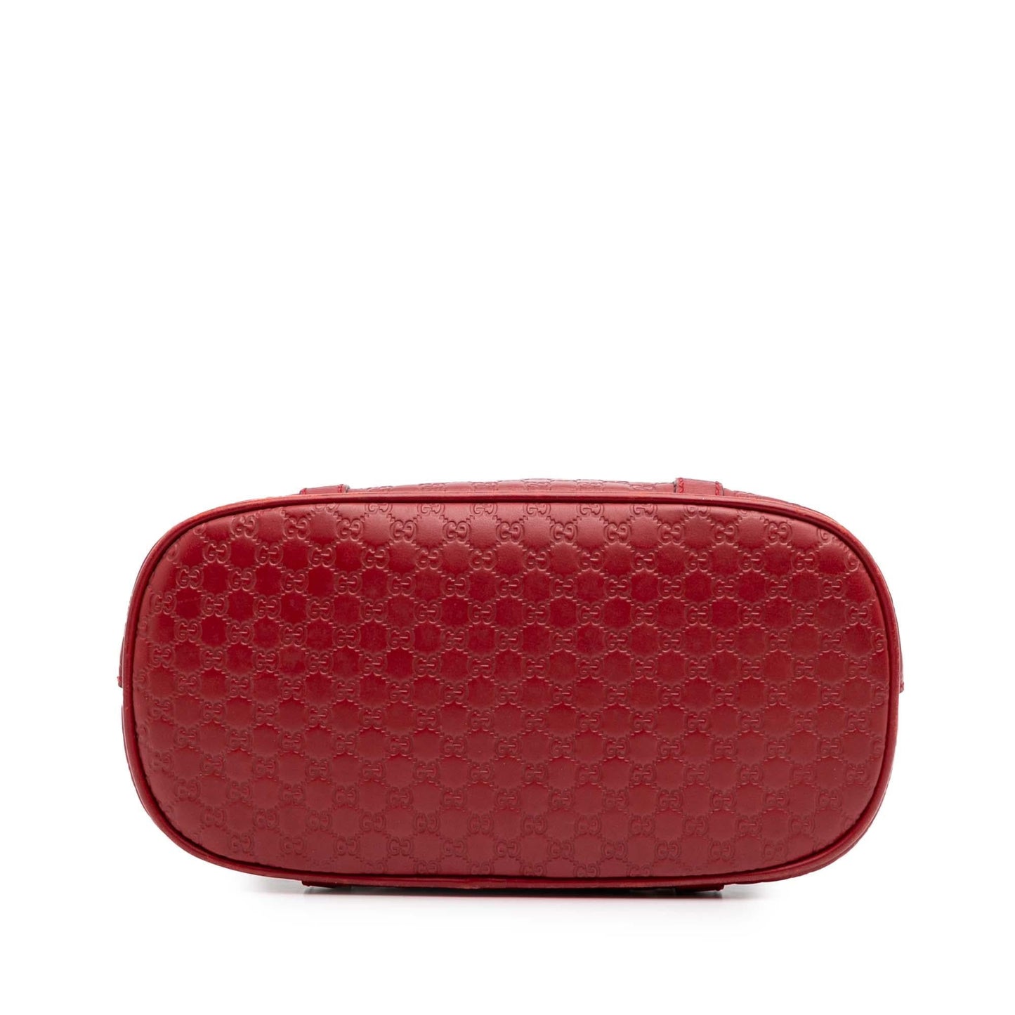 Gucci Microguccissima Dome Calf Red Mini Satchel Bag