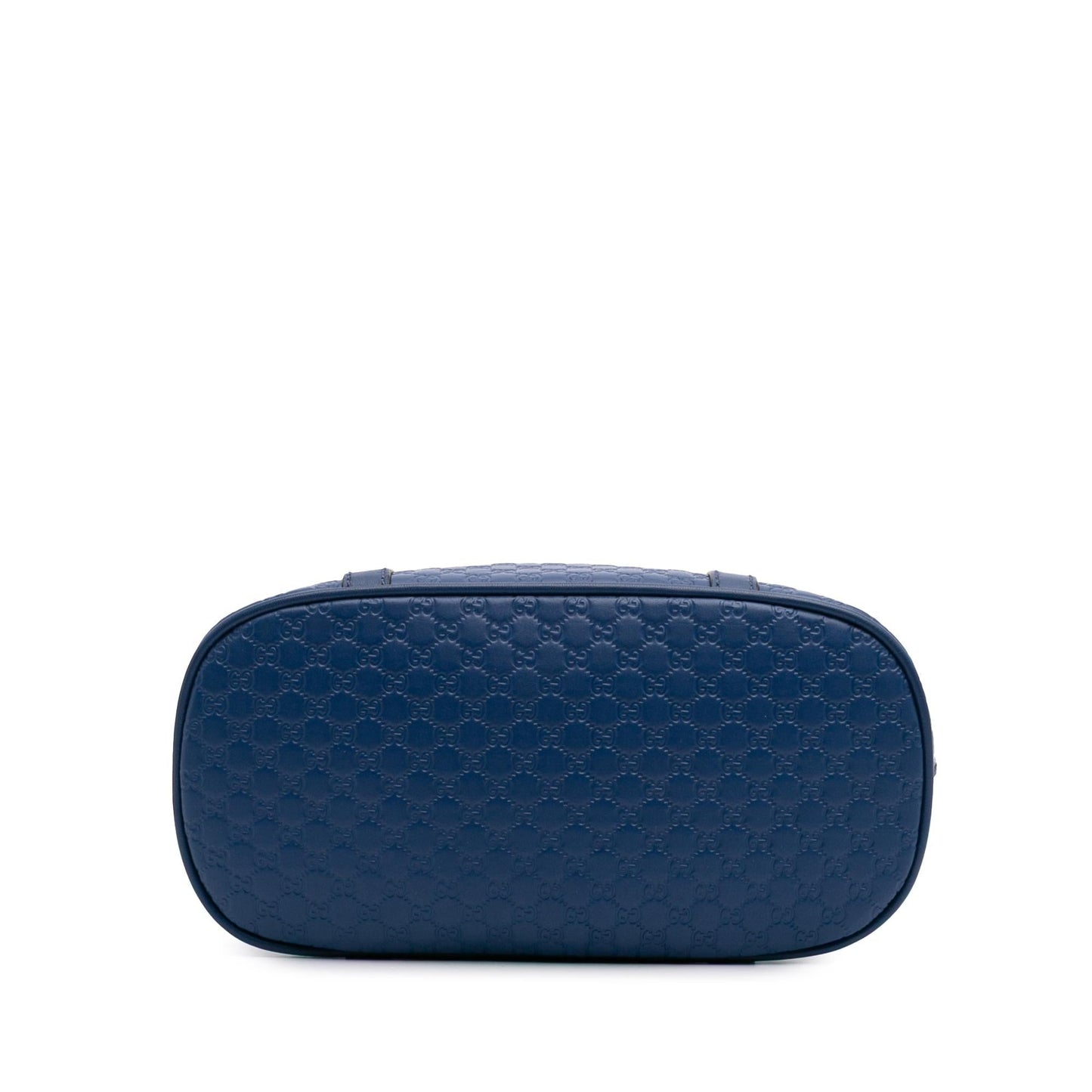 Gucci Microguccissima Dome Calf Blue Mini Satchel Bag