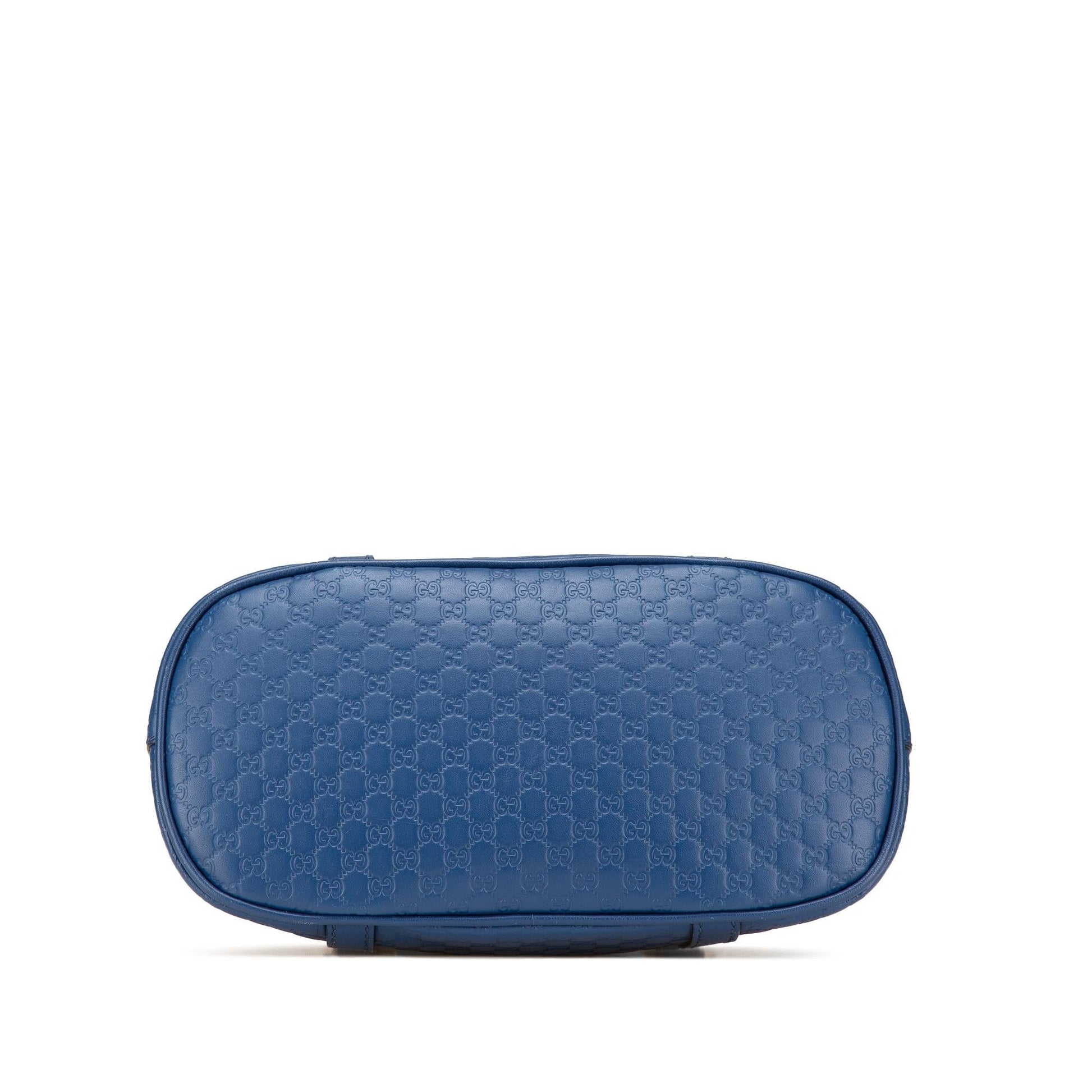 Gucci Microguccissima Dome Calf Blue Mini Satchel Bag Satchel 17