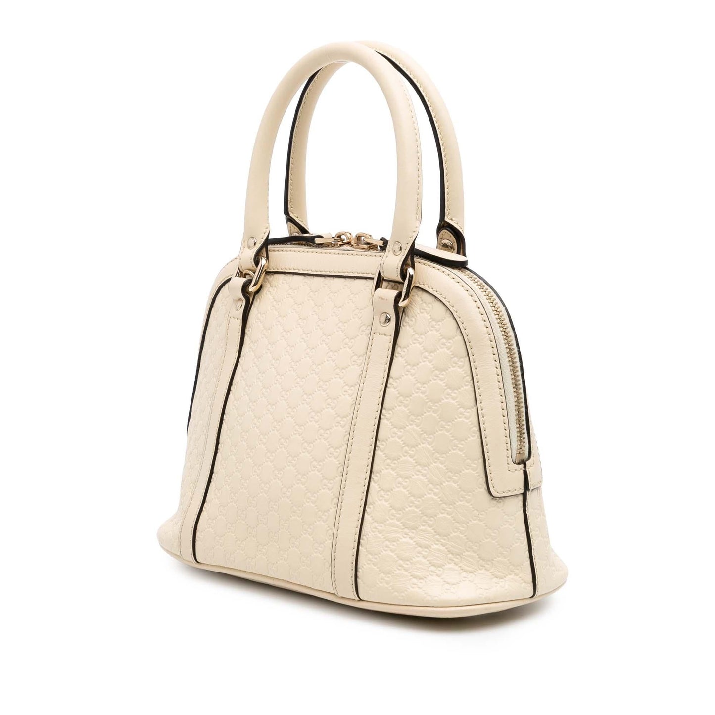 Gucci Microguccissima Dome Calf White Mini Satchel Bag Satchel 24