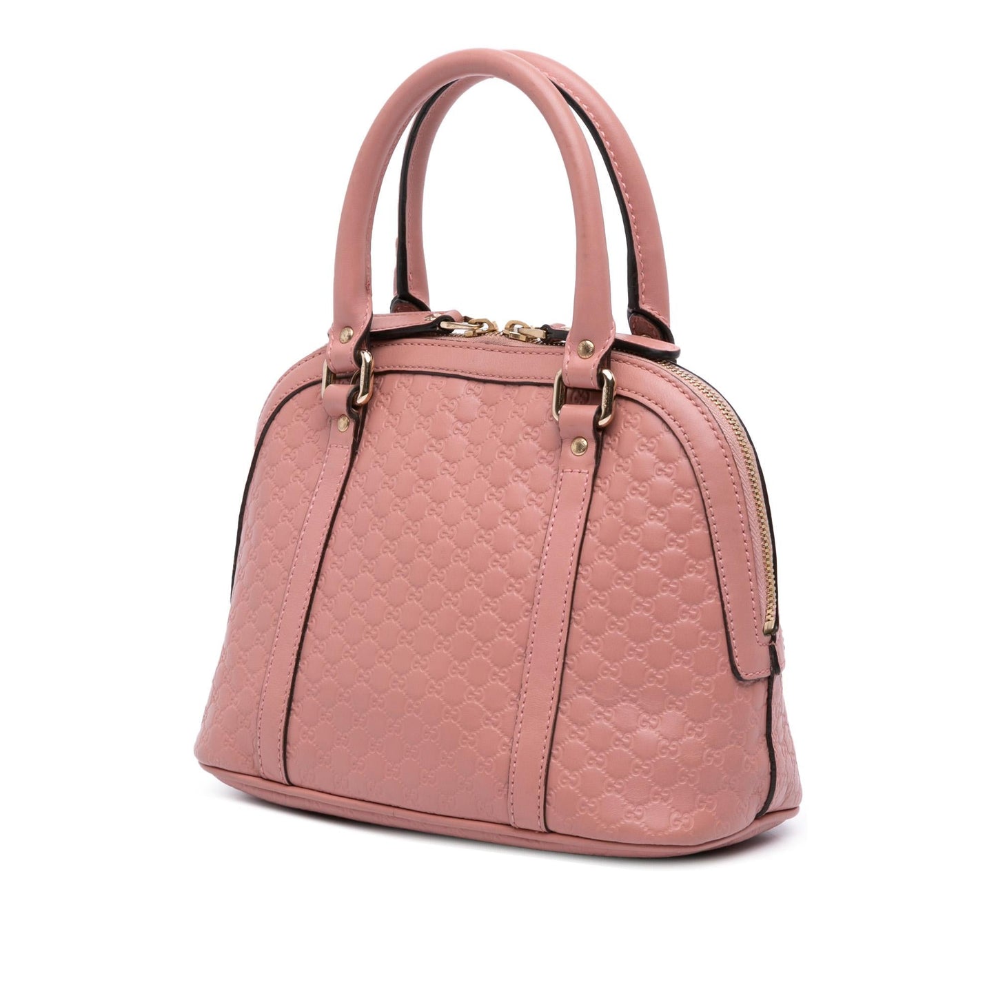 Gucci Microguccissima Dome Calf Pink Mini Satchel Bag