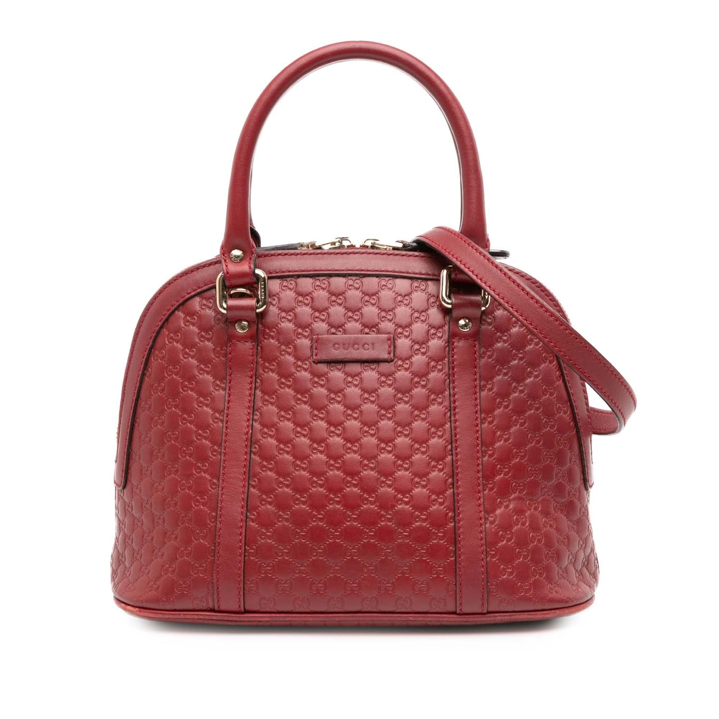 Gucci Microguccissima Dome Mini Travel Bag Satchel 31