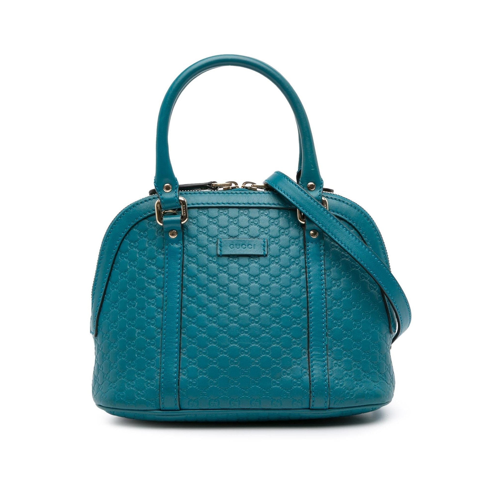 Gucci Microguccissima Dome Mini Travel Bag Satchel 32