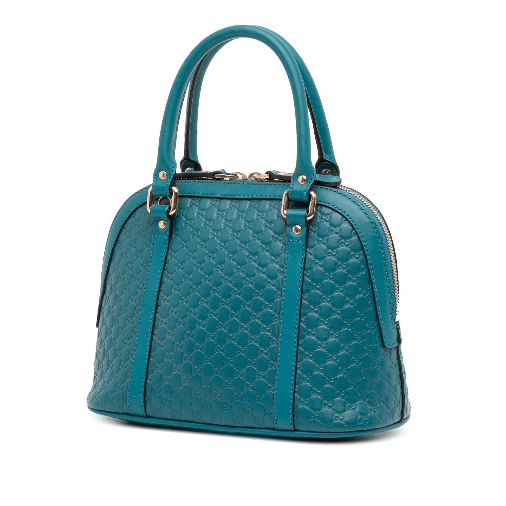 Gucci Microguccissima Dome Mini Travel Bag Satchel 34