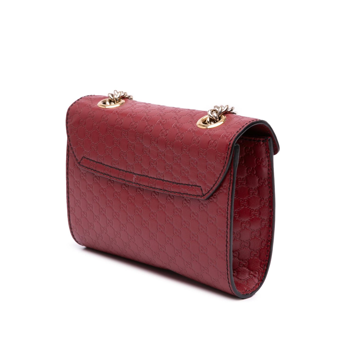 Gucci Microguccissima Emily Calf Red Mini Crossbody Bag Crossbody 2