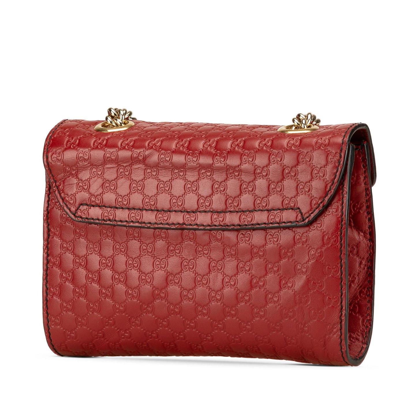 Gucci Microguccissima Emily Calf Red Mini Crossbody Bag Crossbody 8