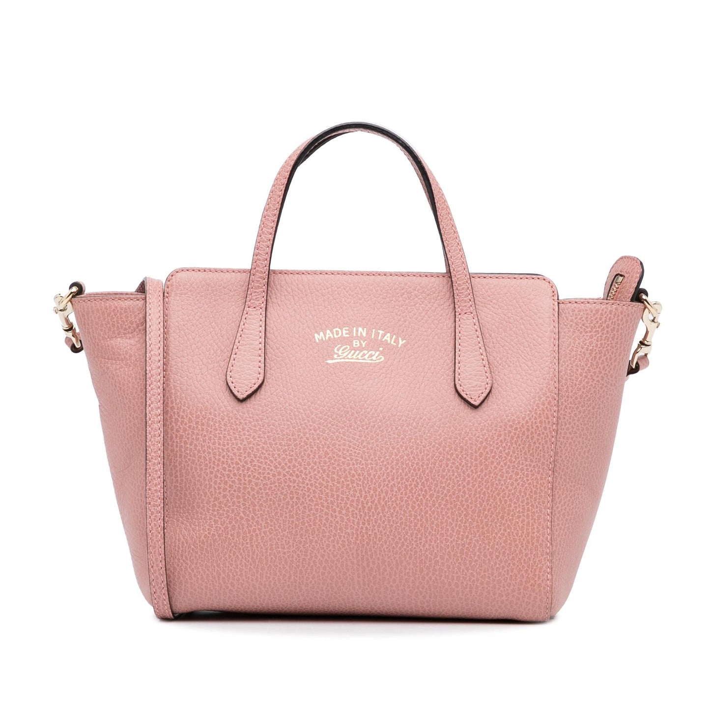 Gucci Swing SHG-8dy0JL Calf Pink Mini Satchel Bag