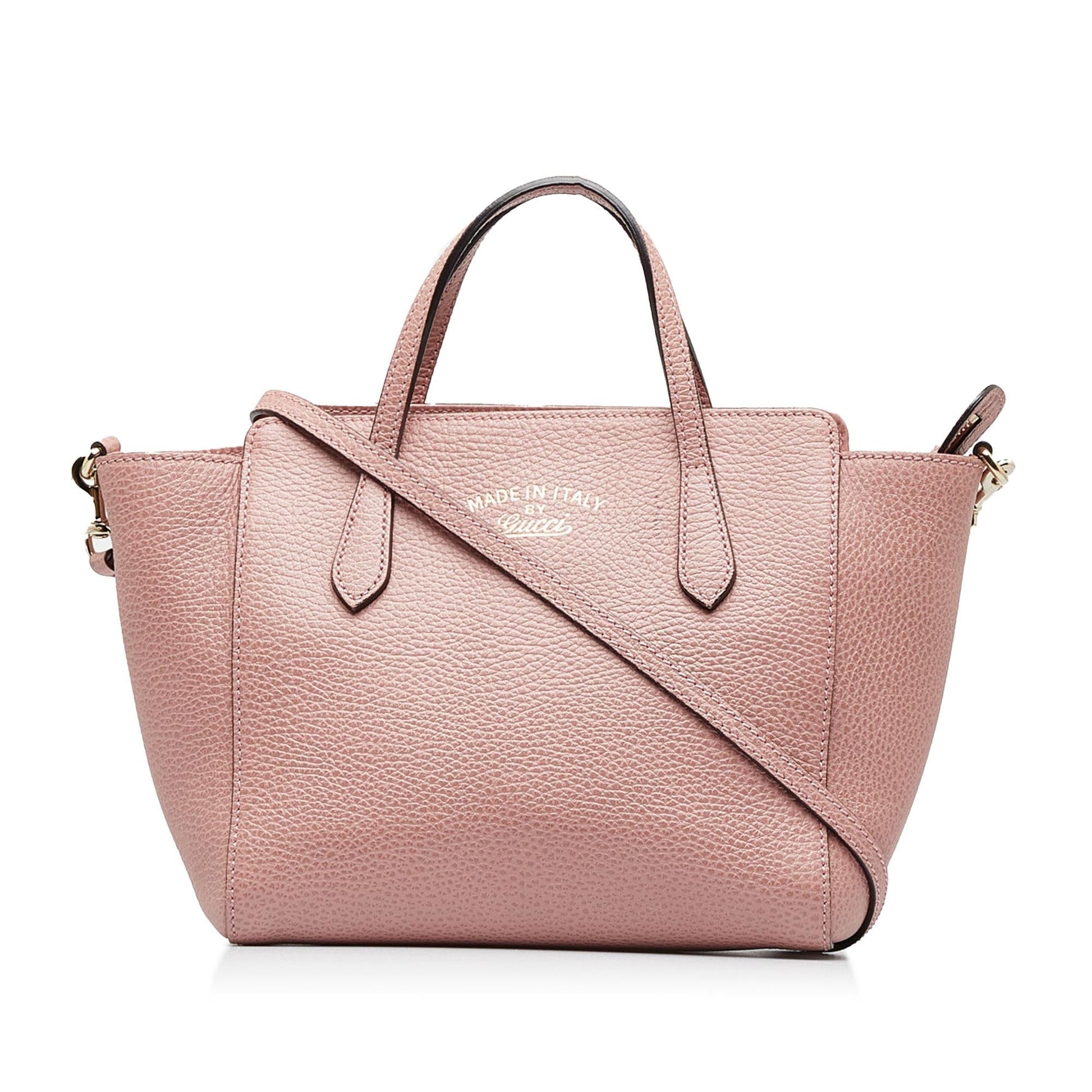 Gucci Swing SHG-cCoE16 Calf Pink Mini Satchel Bag