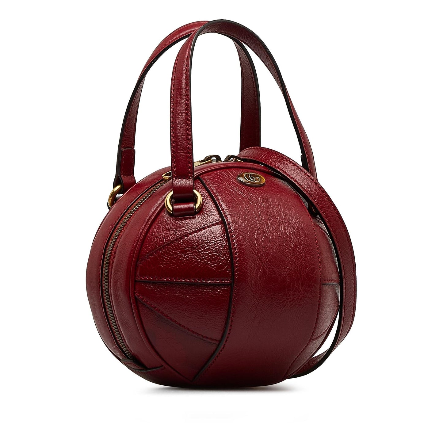 Gucci Tifosa Basketball SHG-fMcIA4 Calf Red Mini Satchel Bag