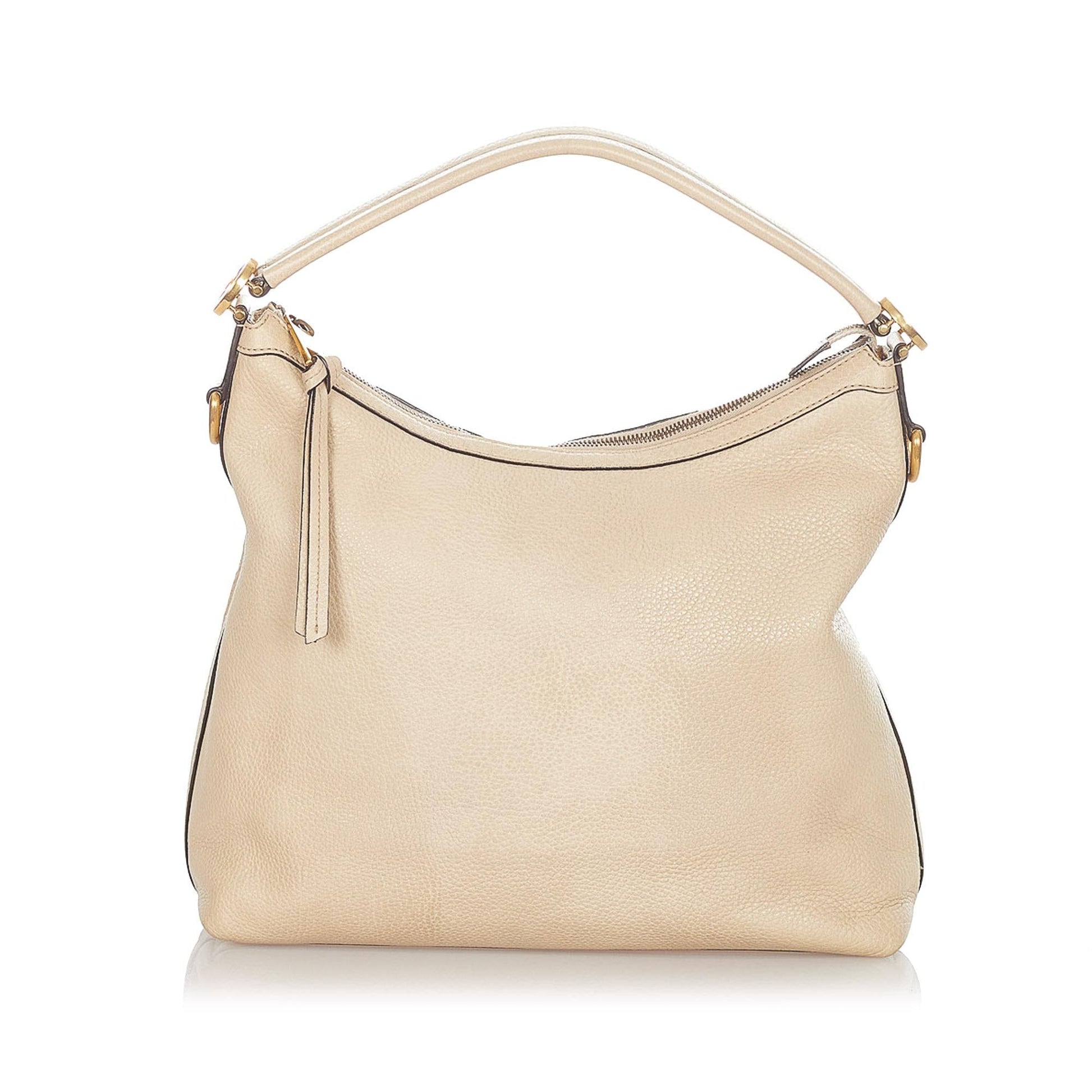 Gucci Miss GG SHG Leather Calf Brown Satchel Bag 6