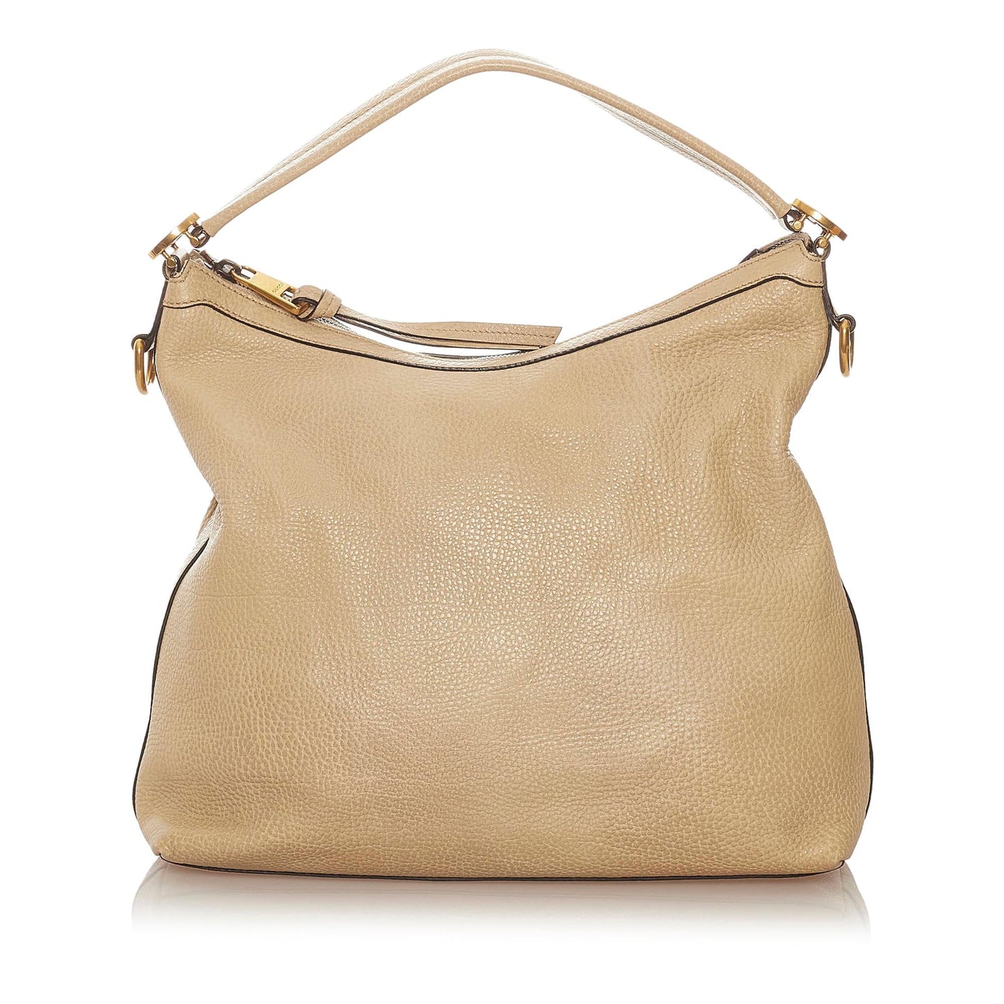 Gucci Miss GG SHG-SLAO0J Leather Calf Brown Satchel Bag