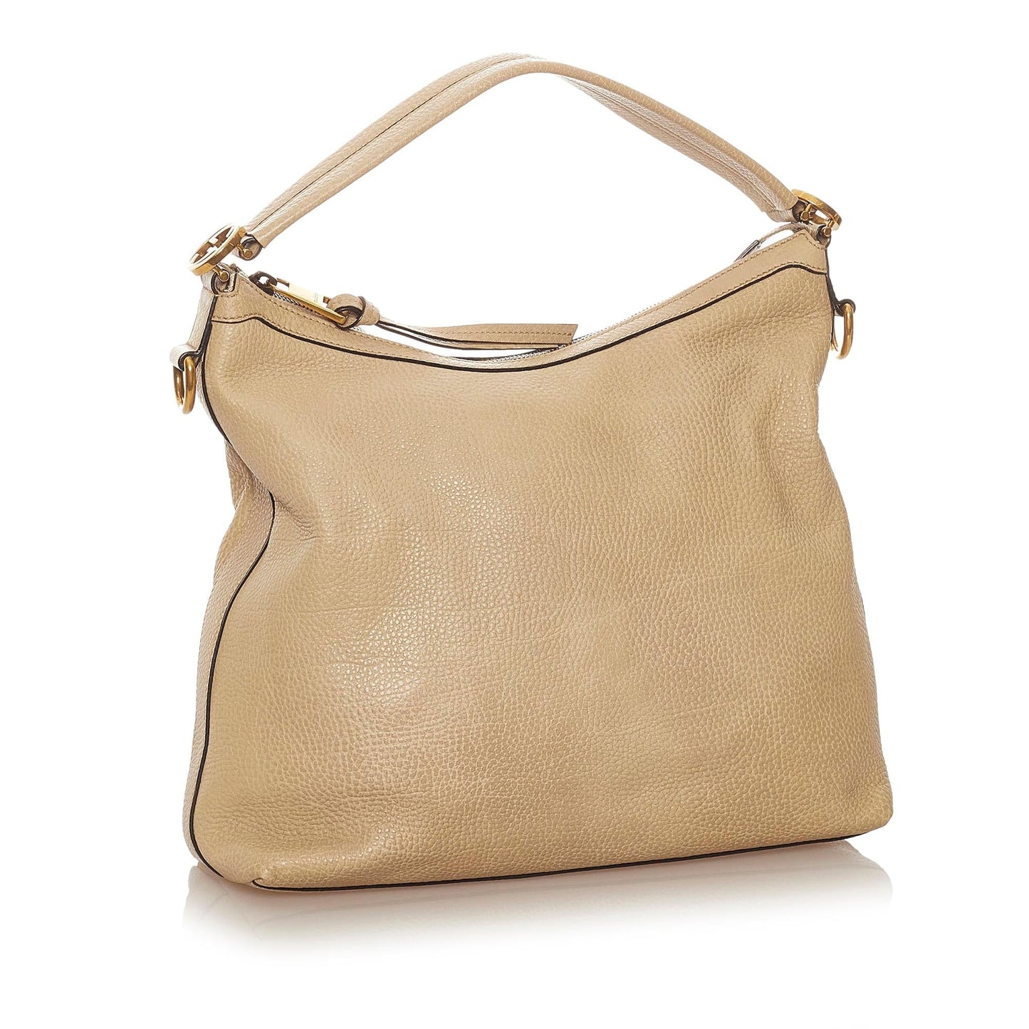 Gucci Miss GG SHG-SLAO0J Leather Calf Brown Satchel Bag