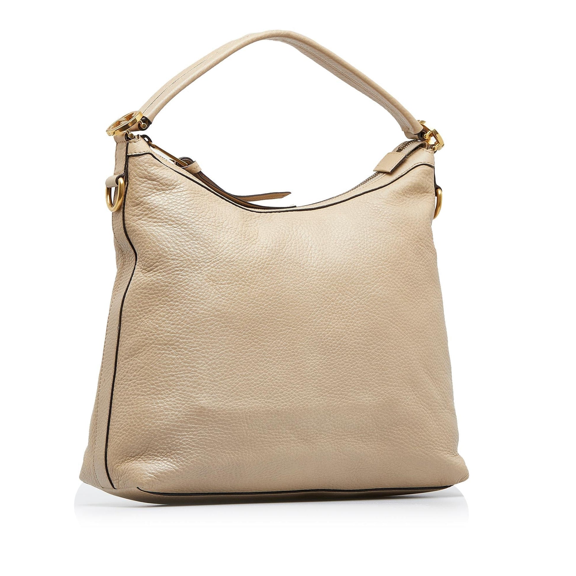 Gucci Miss GG SHG-caO44Q Calf Brown Satchel Bag