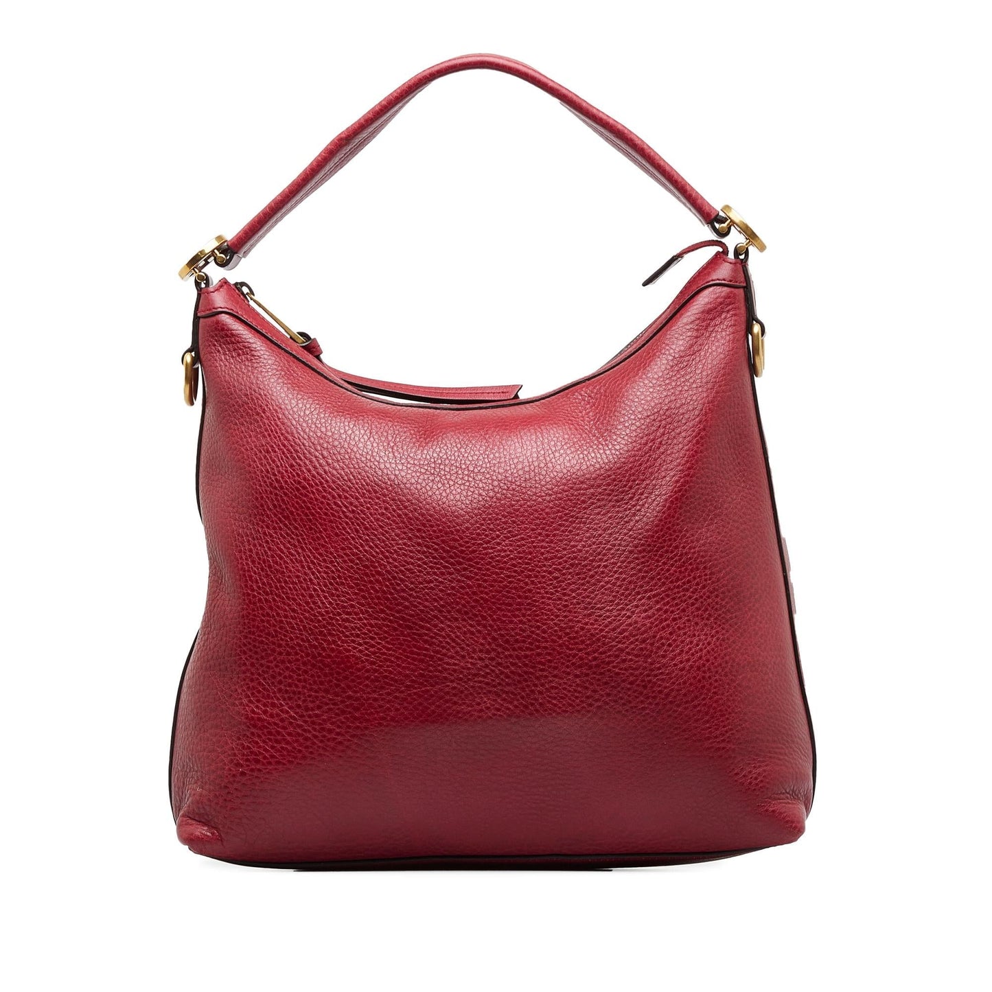 Gucci Miss GG SHG-qNh22D Calf Red Satchel Bag