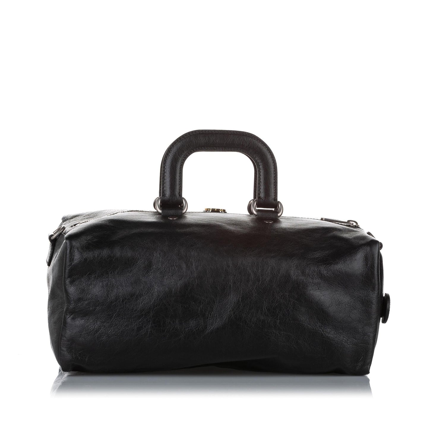 Gucci Morpheus SHG Leather Calf Black Satchel Bag