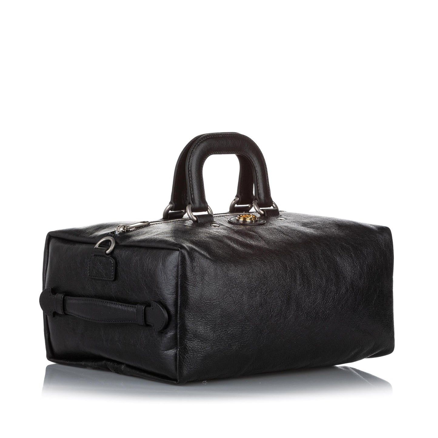 Gucci Morpheus SHG Leather Calf Black Satchel Bag
