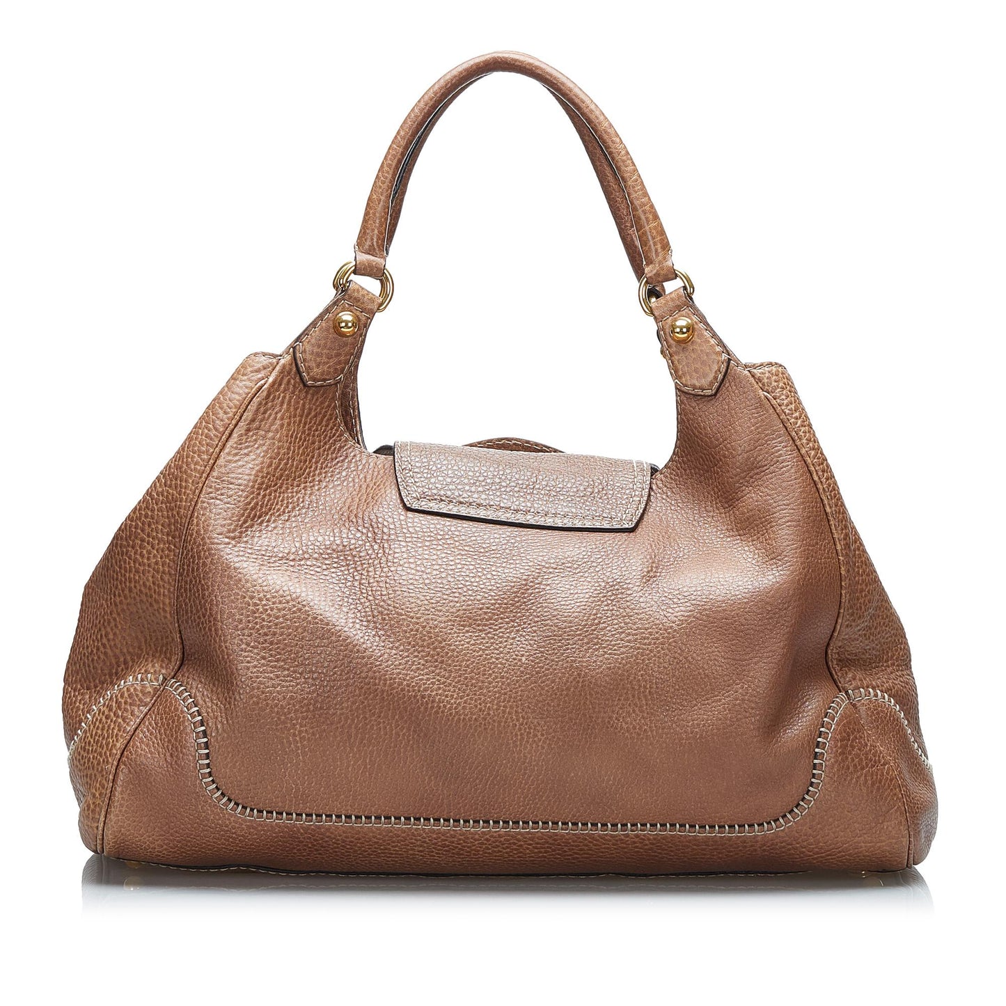 Gucci New Pelham SHG-JL7PUN Calf Brown Shoulder Bag