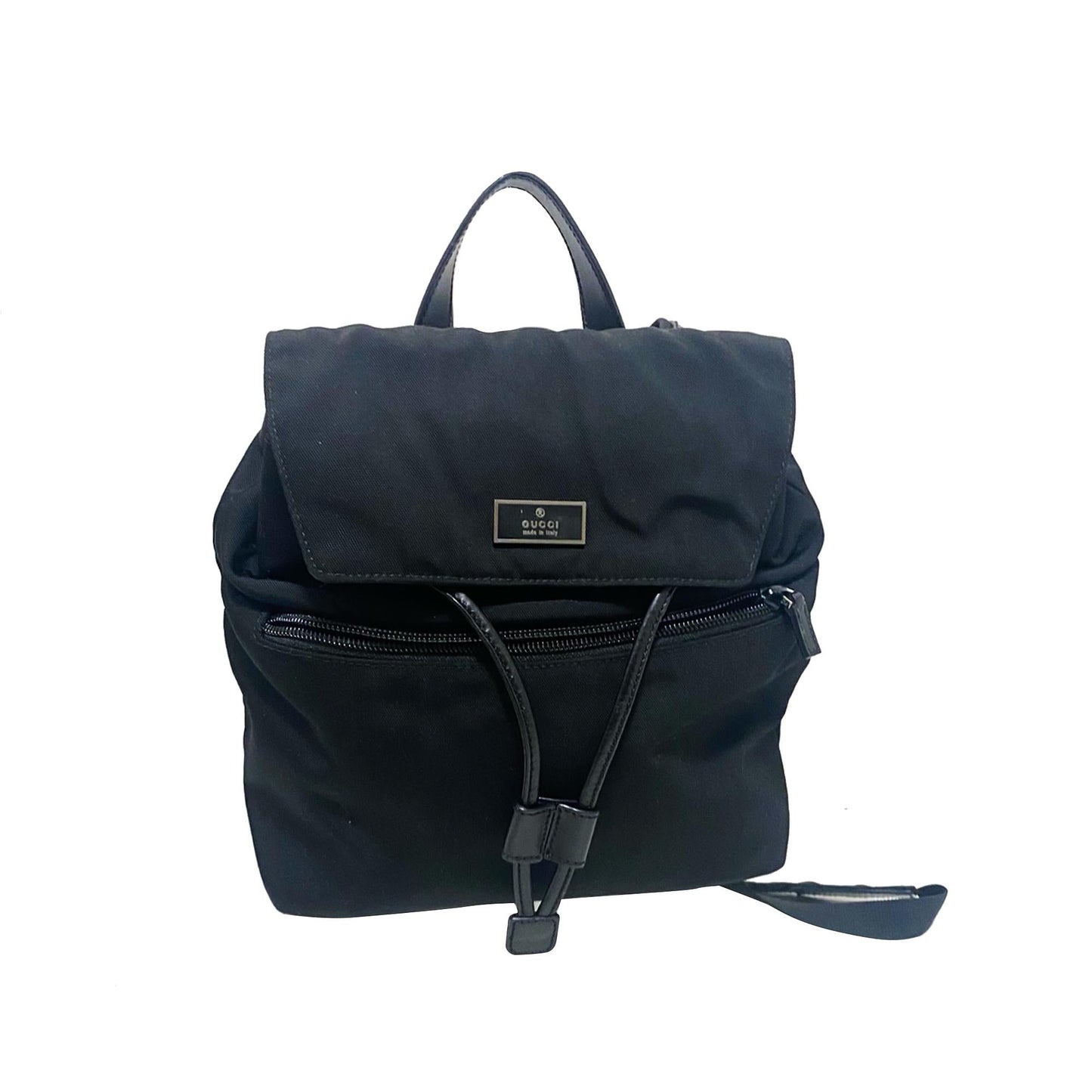 Gucci Backpack SHG Nylon Black