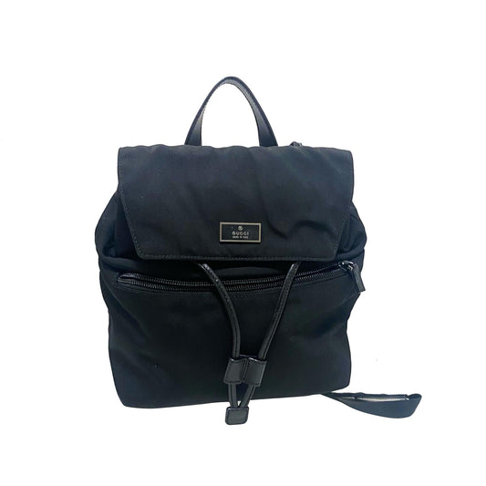 Gucci Backpack SHG Nylon Black